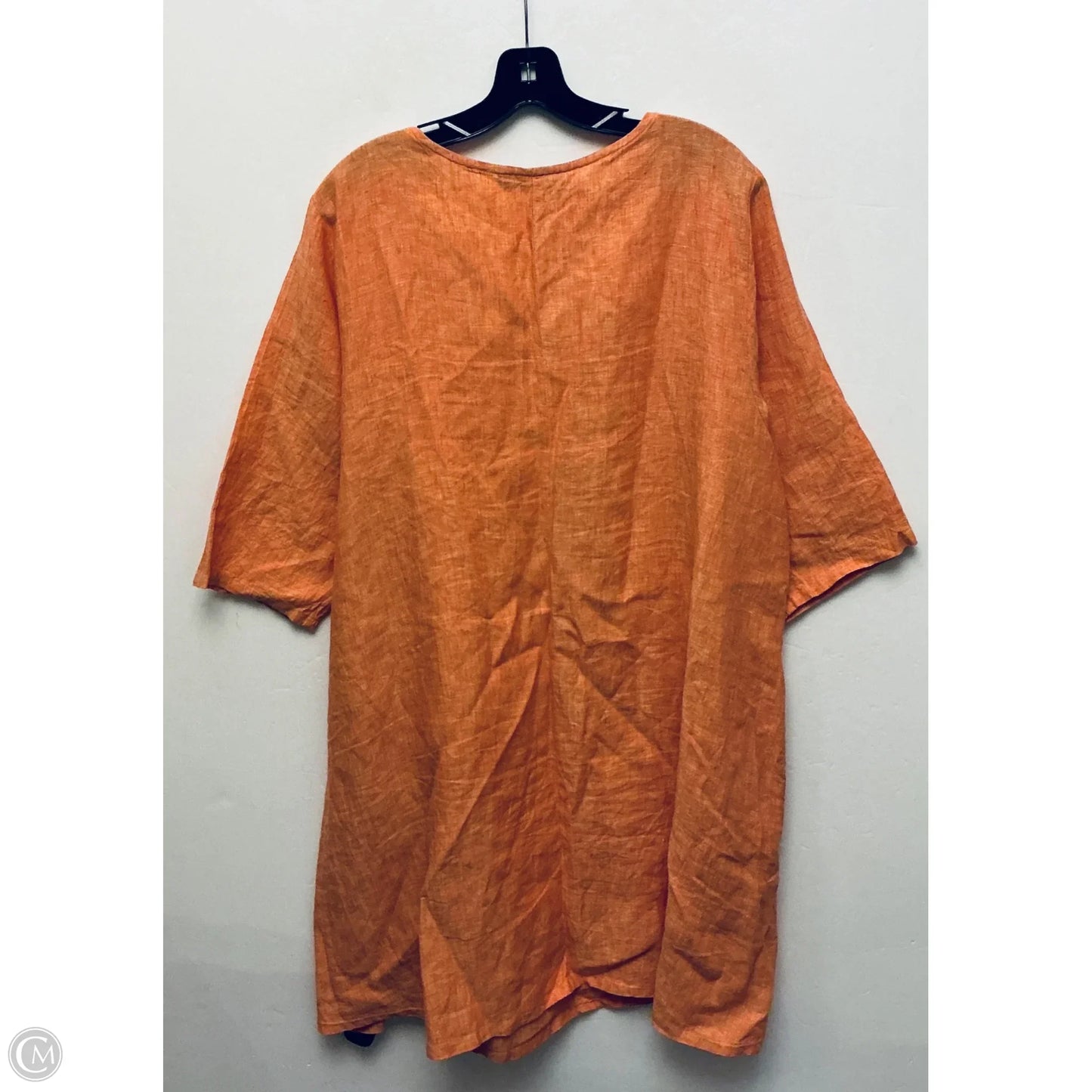 Dress Casual Midi By Bryn Walker In Orange, Size: Xl