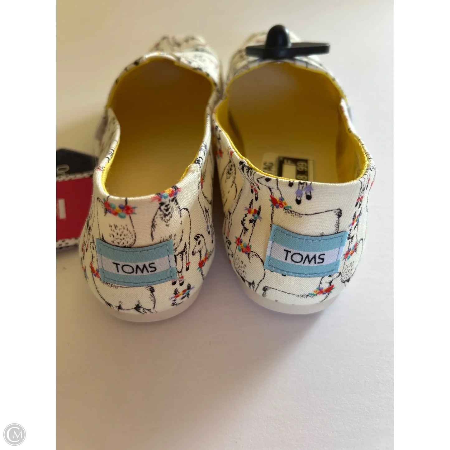 Shoes Flats By Toms In White, Size: 7