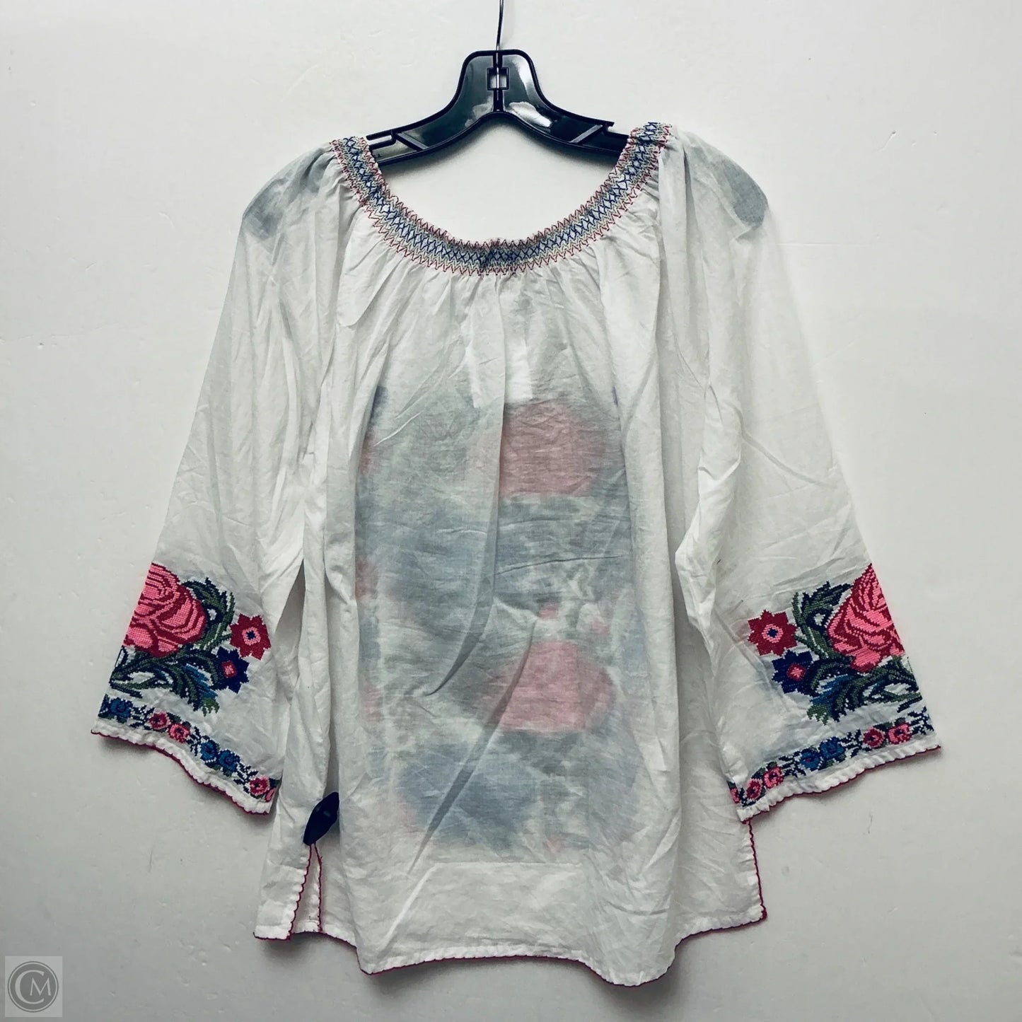 Top Long Sleeve By Clothes Mentor In Floral Print, Size: Xl