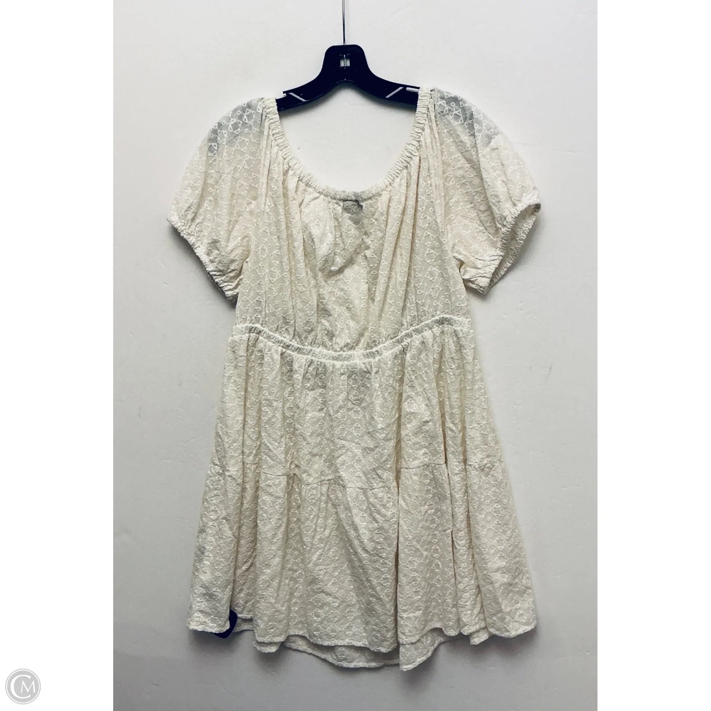 Dress Casual Short By Shyanne In White, Size: Xl