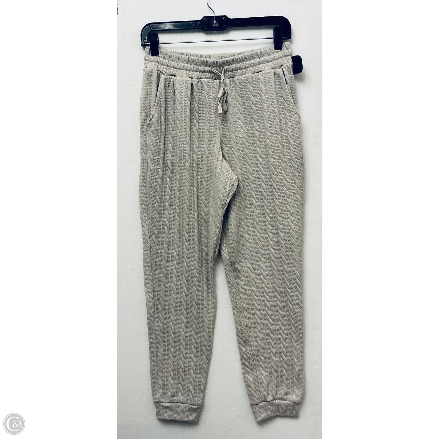 Lounge Set Pants By Olive And Oak In Tan, Size: M