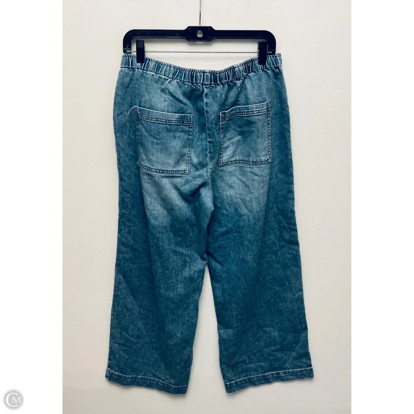 Jeans Wide Leg By Oat In Blue Denim, Size: 10