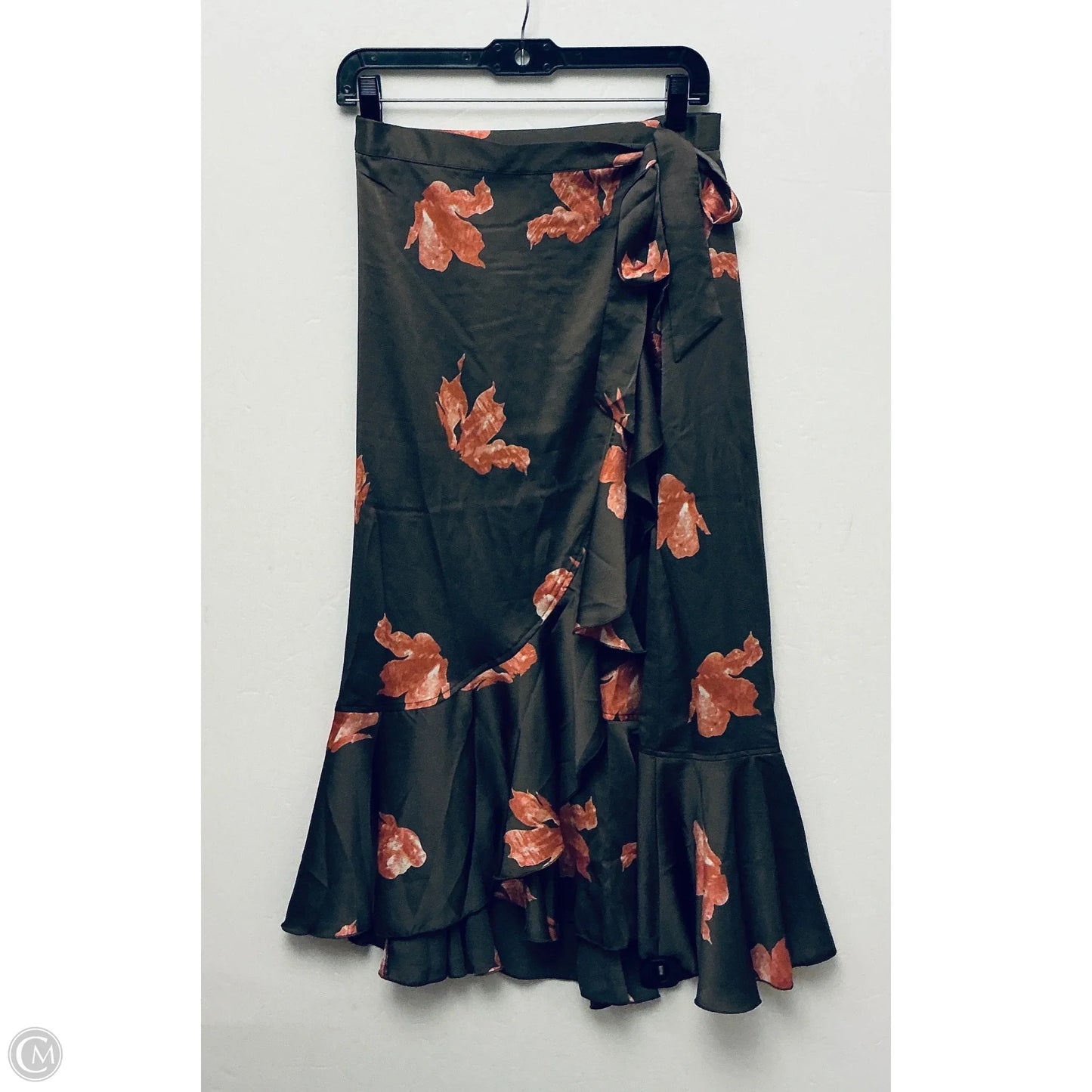 Skirt Set 2pc By Clothes Mentor In Grey, Size: L