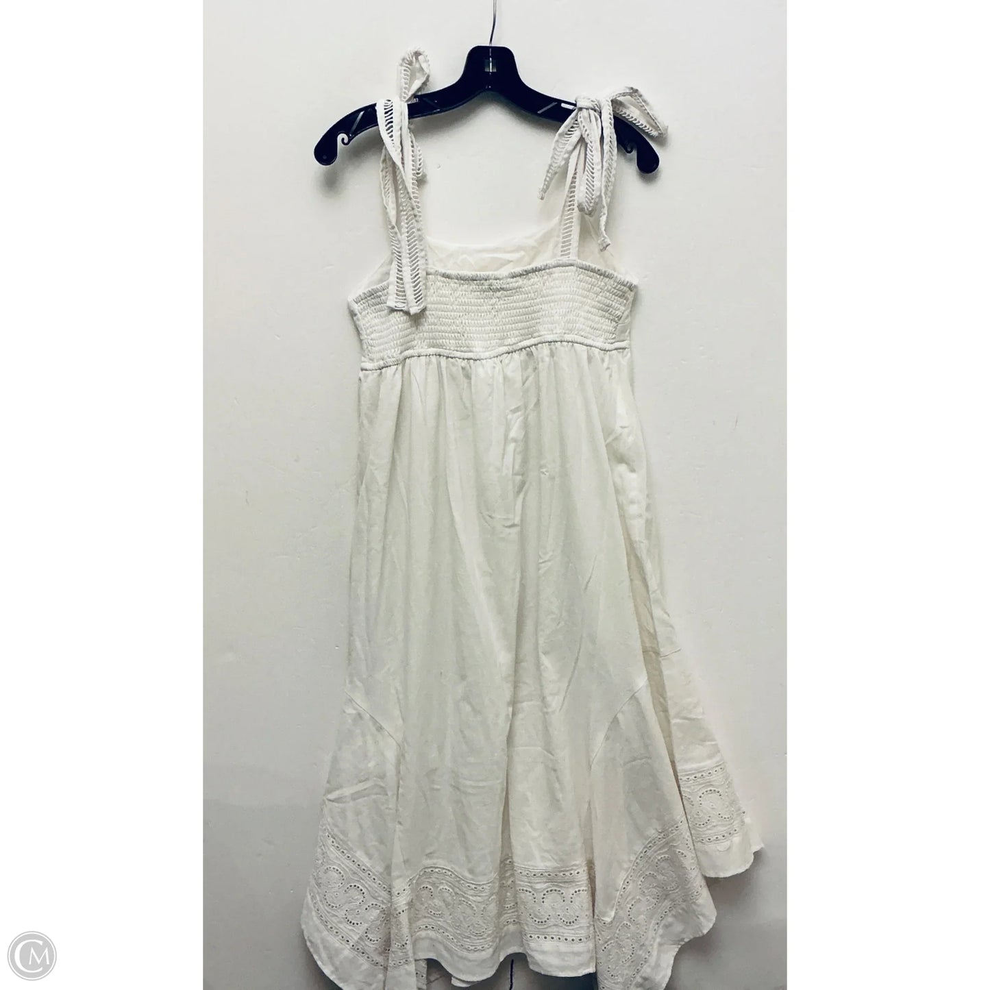 Dress Casual Maxi By Moon River In White, Size: L