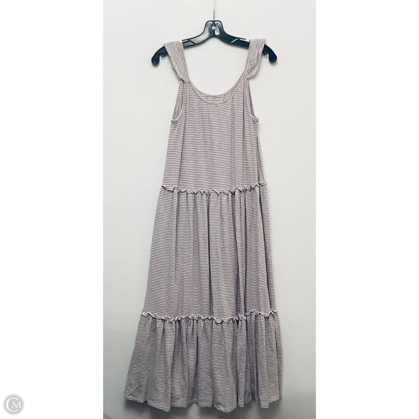 Dress Casual Maxi By Clothes Mentor In Striped Pattern, Size: M