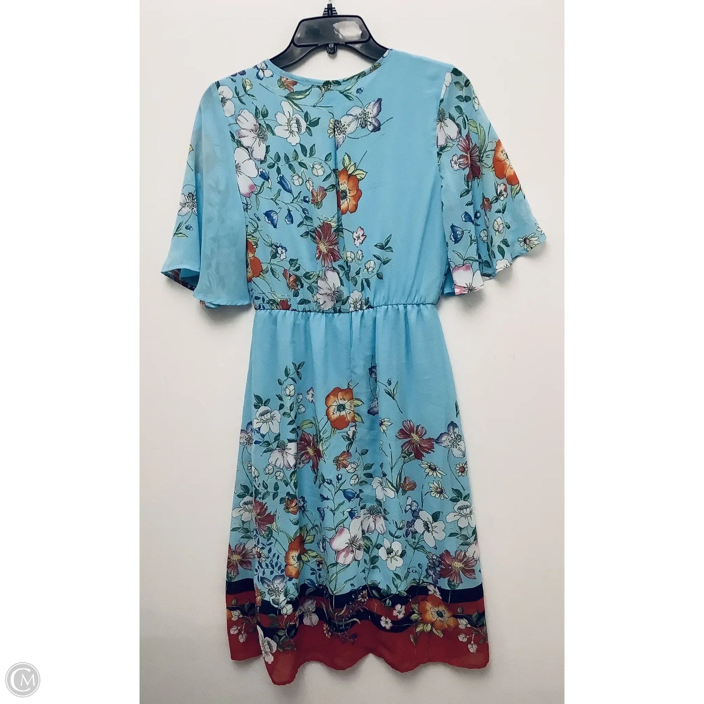 Dress Casual Short By Clothes Mentor In Floral Print, Size: Xs