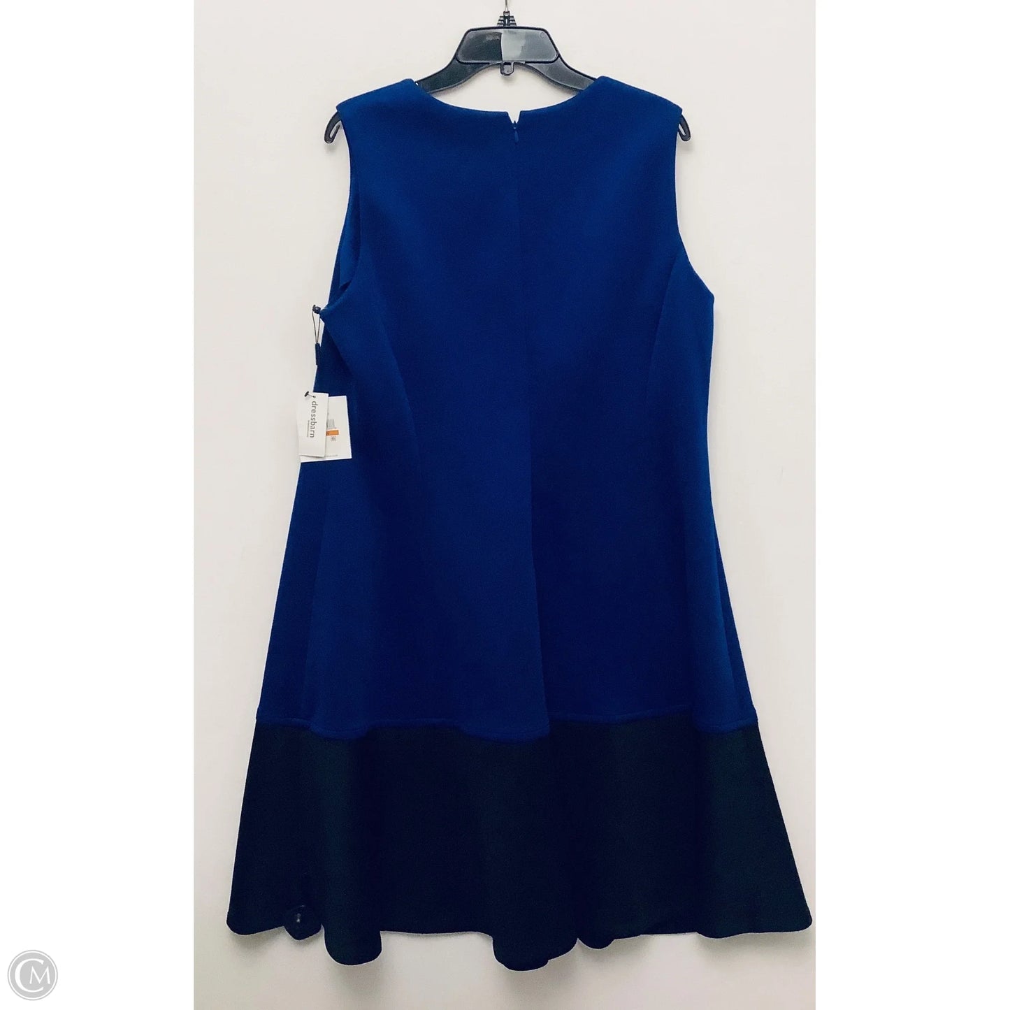 Dress Work By Calvin Klein In Blue, Size: Xxl