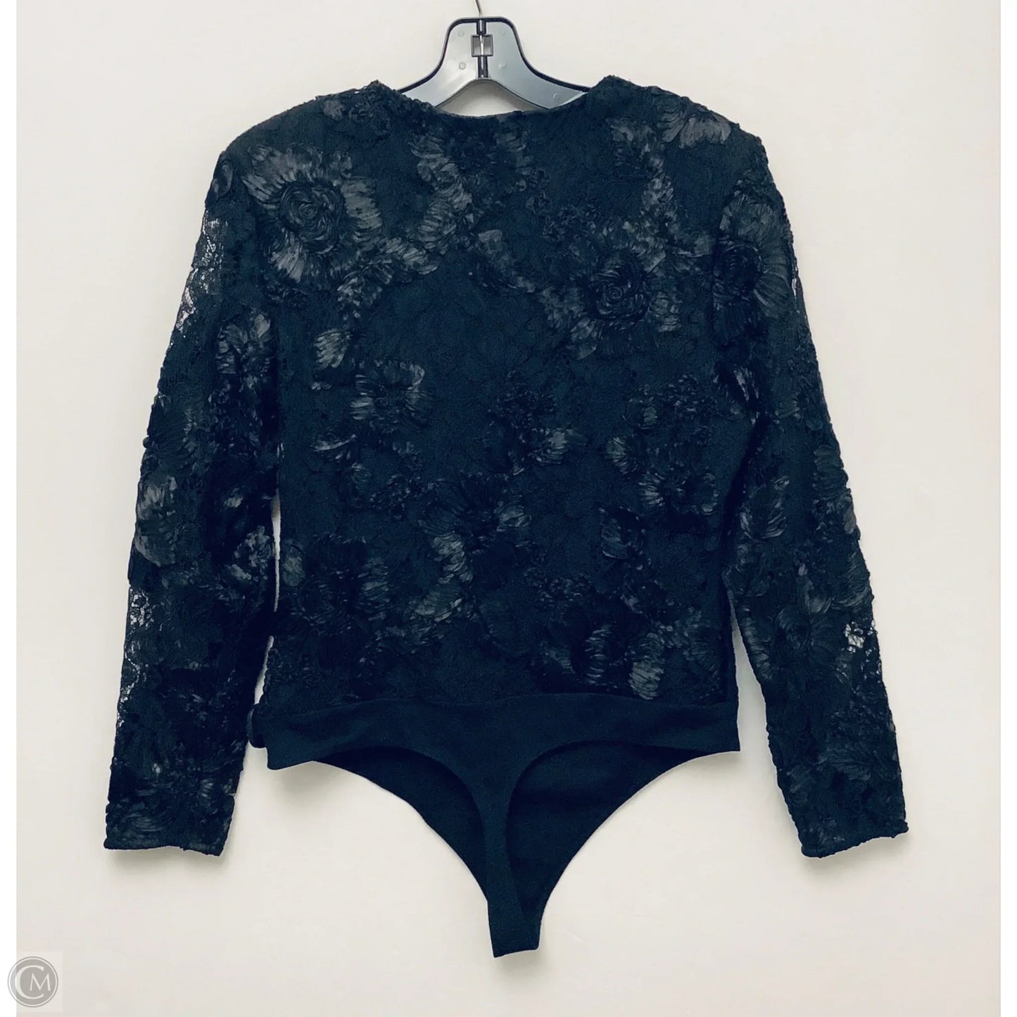 Bodysuit By Express In Black, Size: L