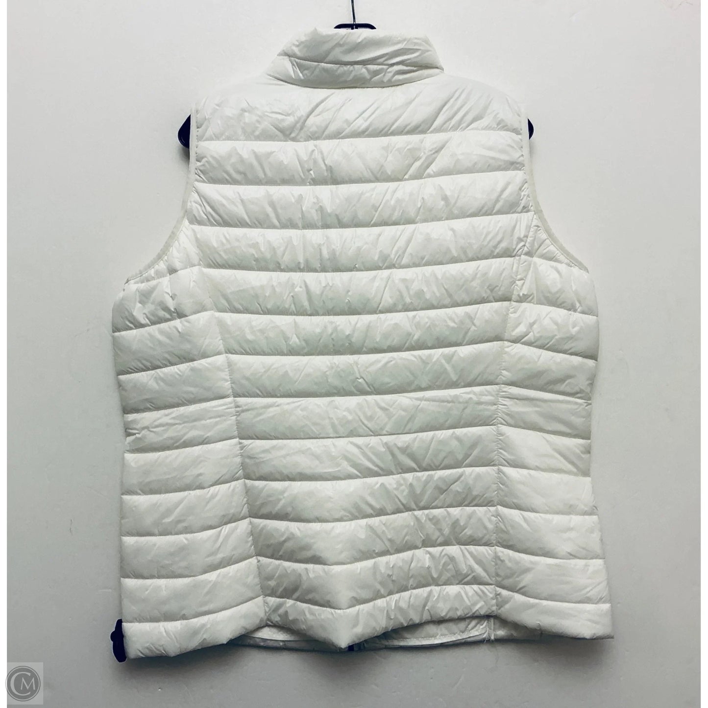 Vest Puffer & Quilted By Clothes Mentor In White, Size: Xl
