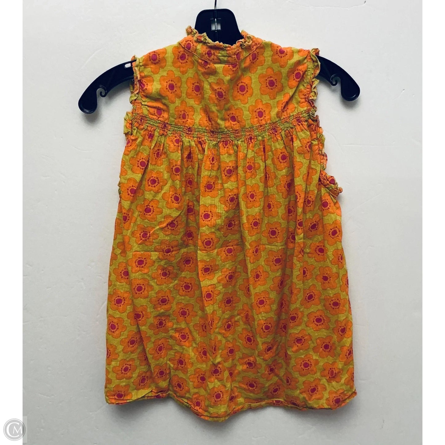 Top Sleeveless By Ivy Jane In Floral Print, Size: S