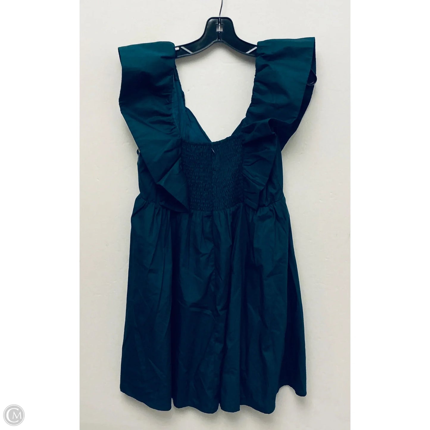 Dress Casual Short By Entro In Blue & Green, Size: L