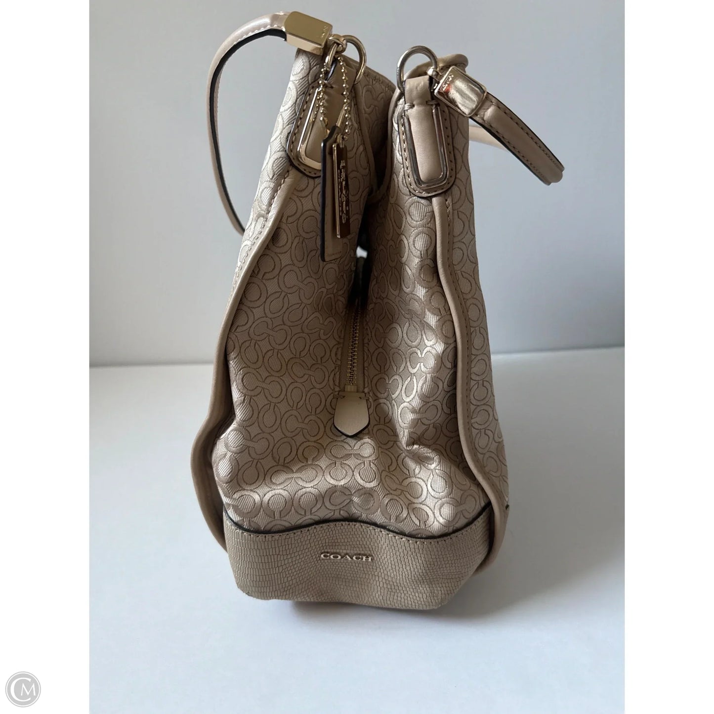 Handbag Designer By Coach, Size: Large