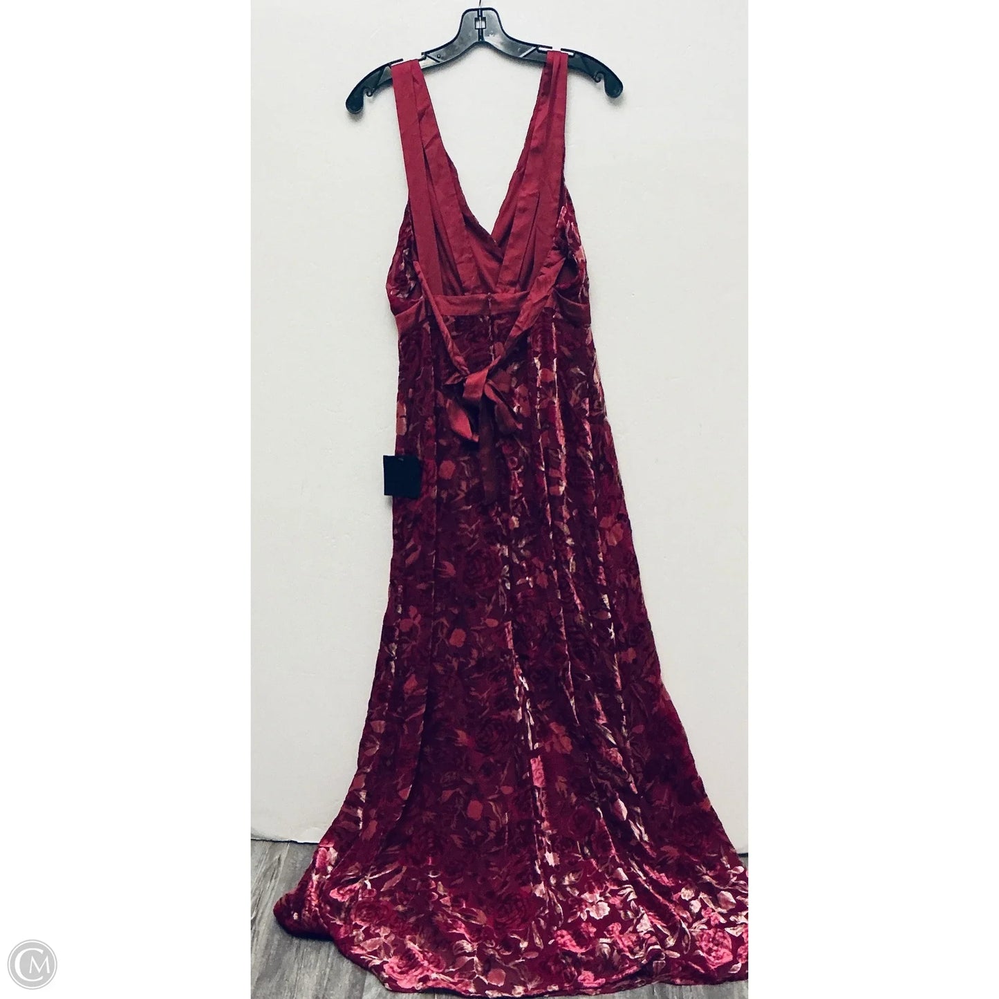Dress Party Long By Lulus In Maroon, Size: S