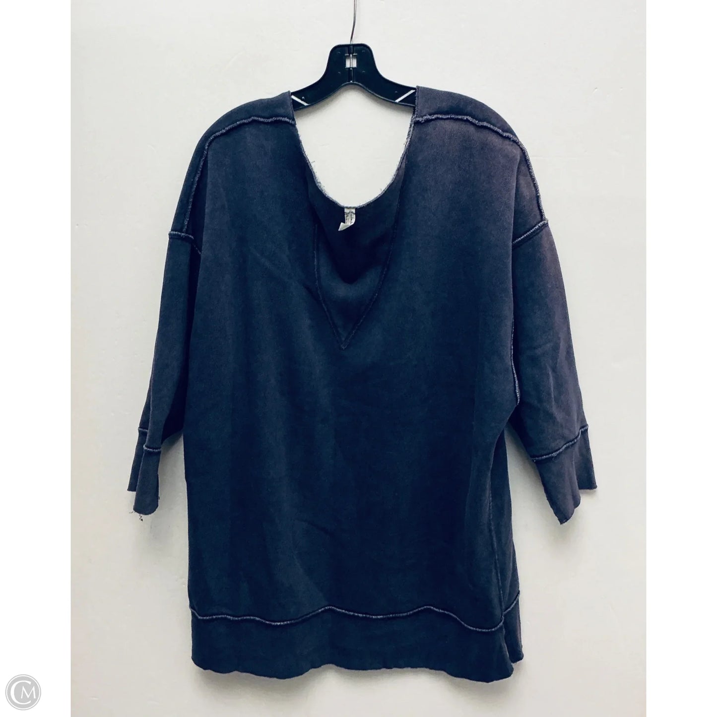 Sweatshirt Crewneck By Free People In Blue, Size: S