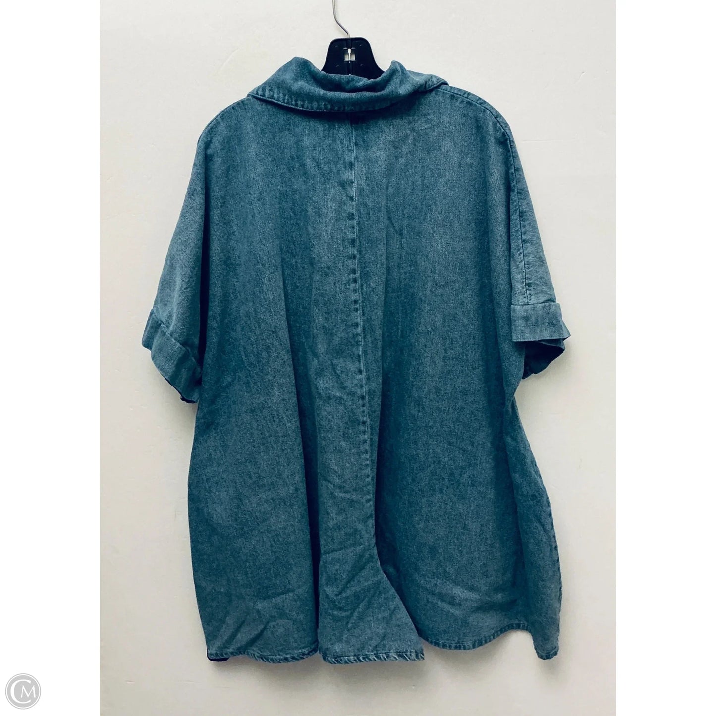 Romper By Akira In Blue Denim, Size: M