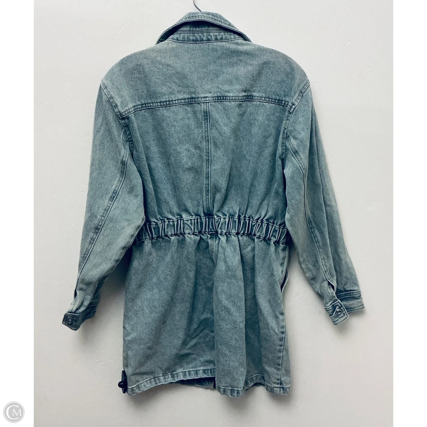 Dress Denim By Clothes Mentor In Blue Denim, Size: L