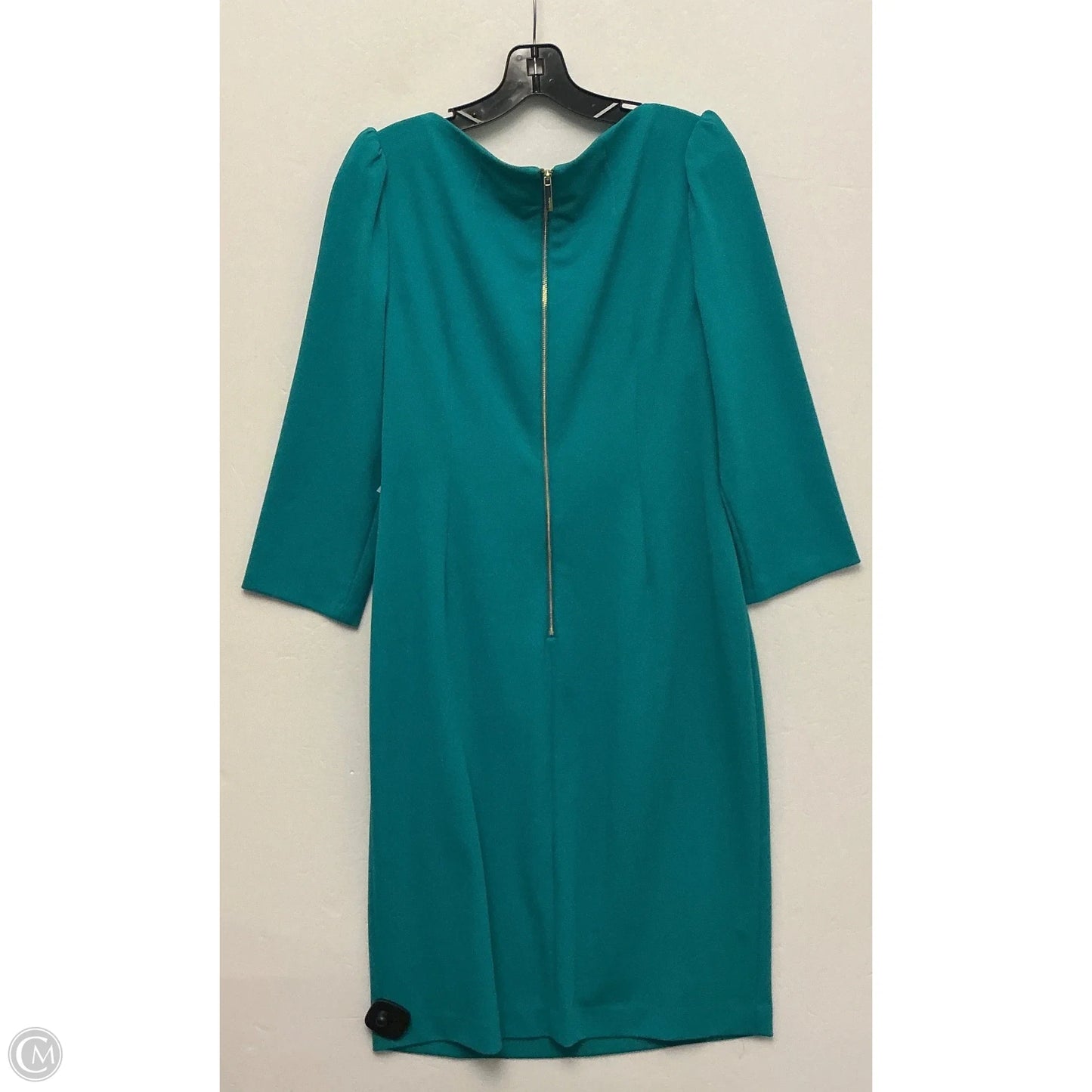 Dress Work By Calvin Klein In Green, Size: Xl