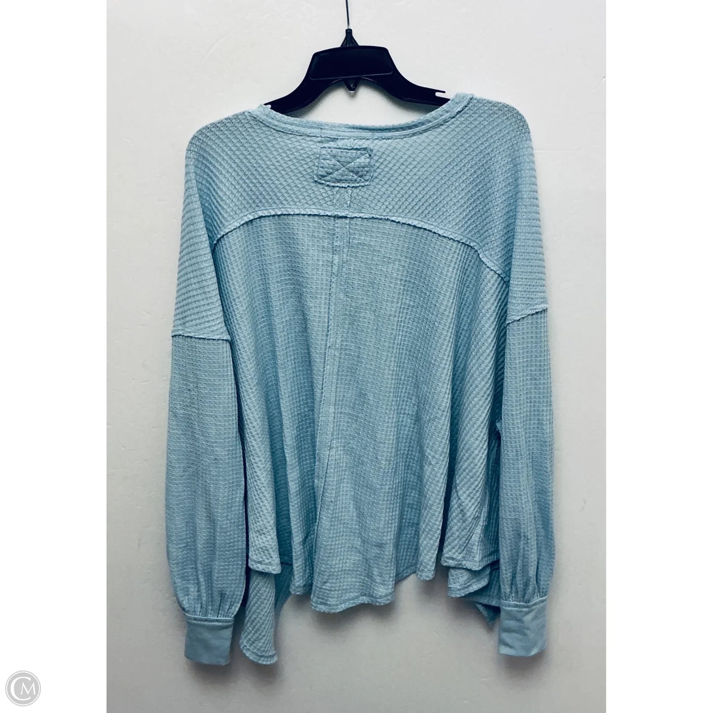 Top Long Sleeve By We The Free In Blue, Size: M