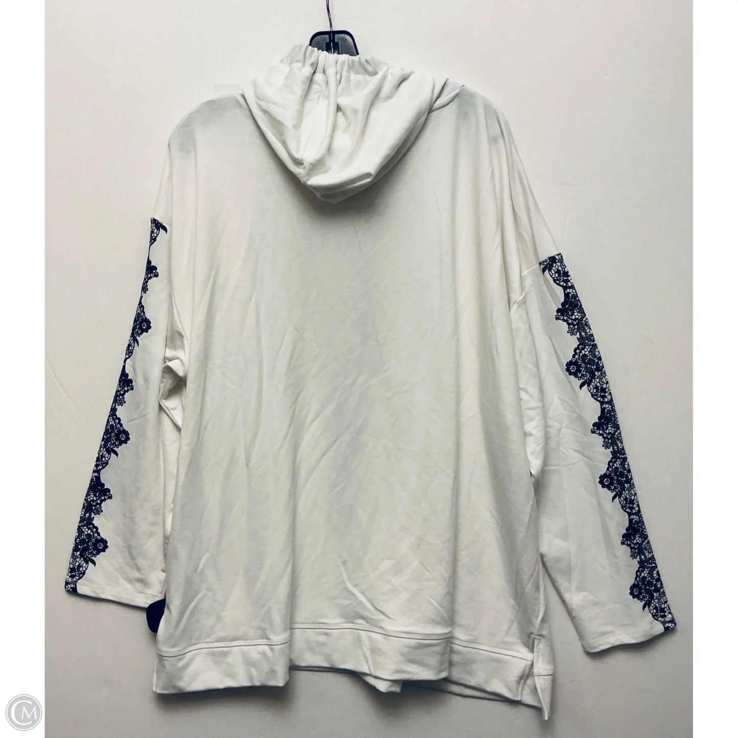 Sweater By Livi Active In White, Size: 3x