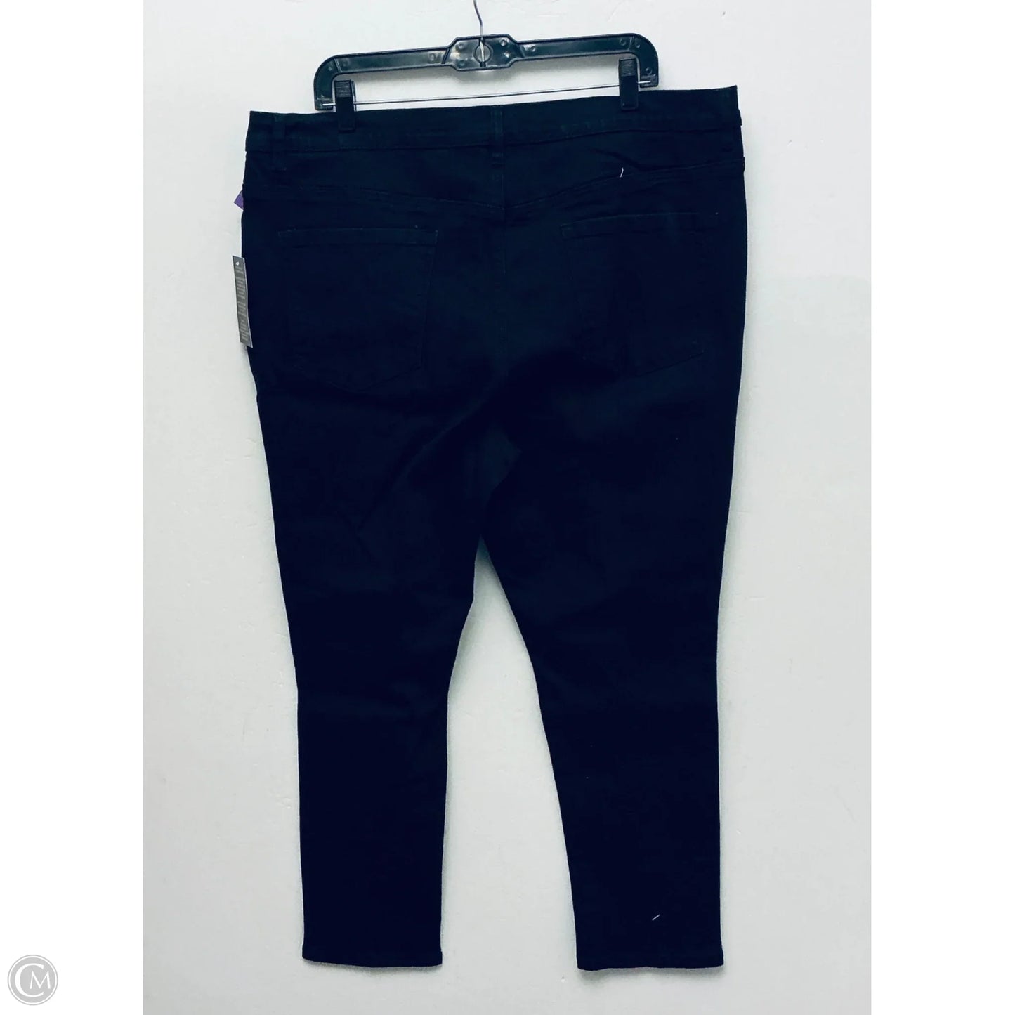 Jeans By Dg2 In Black, Size: 20