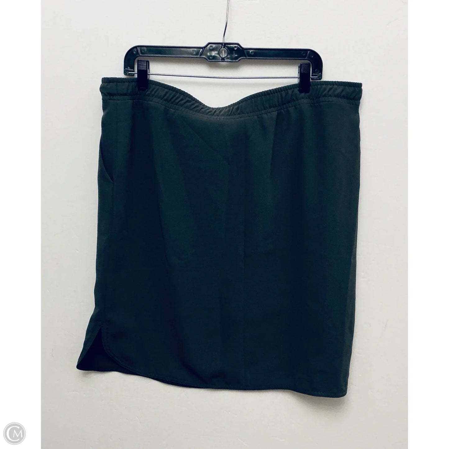 Skirt Mini & Short By Ann Taylor In Green, Size: L