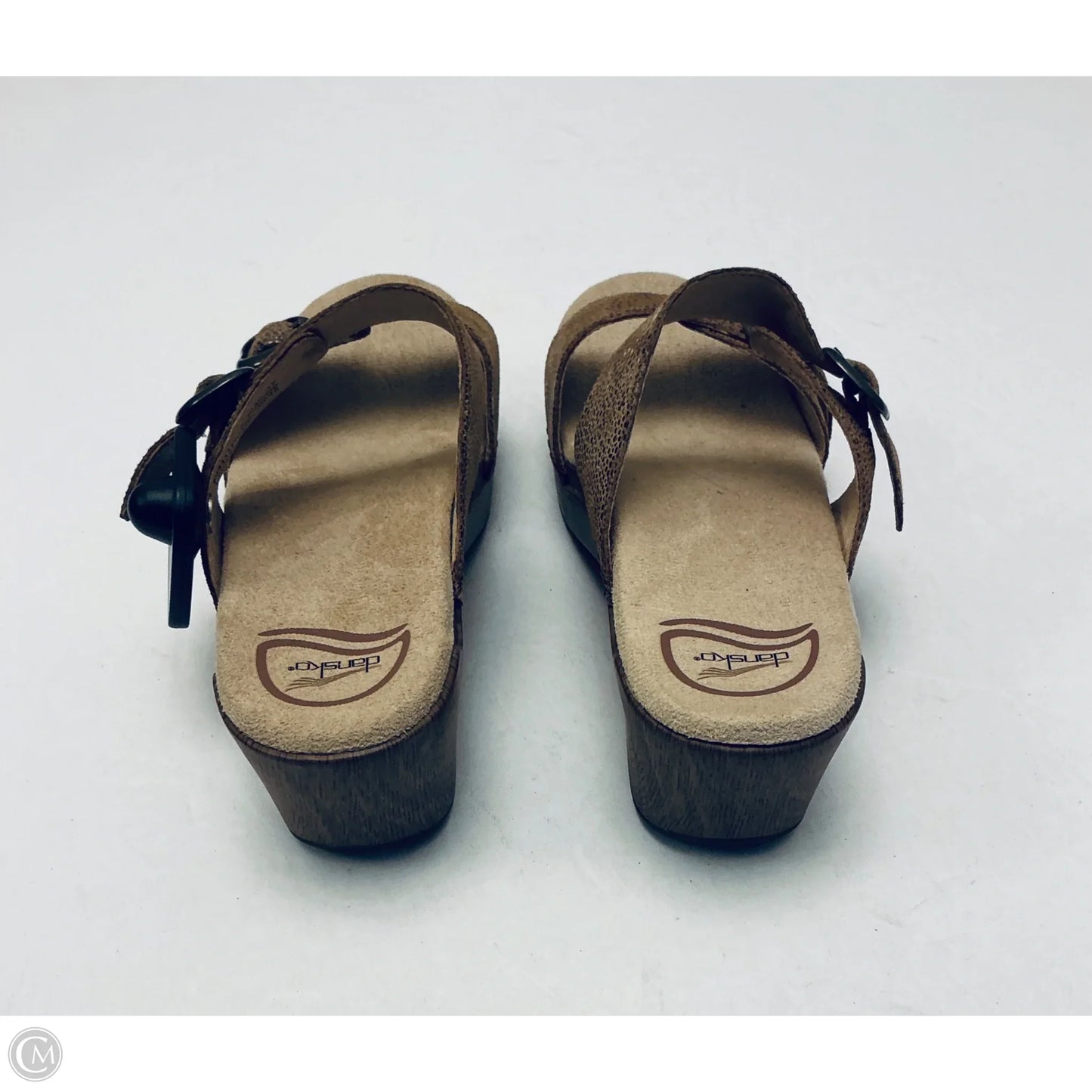 Shoes Heels Block By Dansko In Gold, Size: 6.5