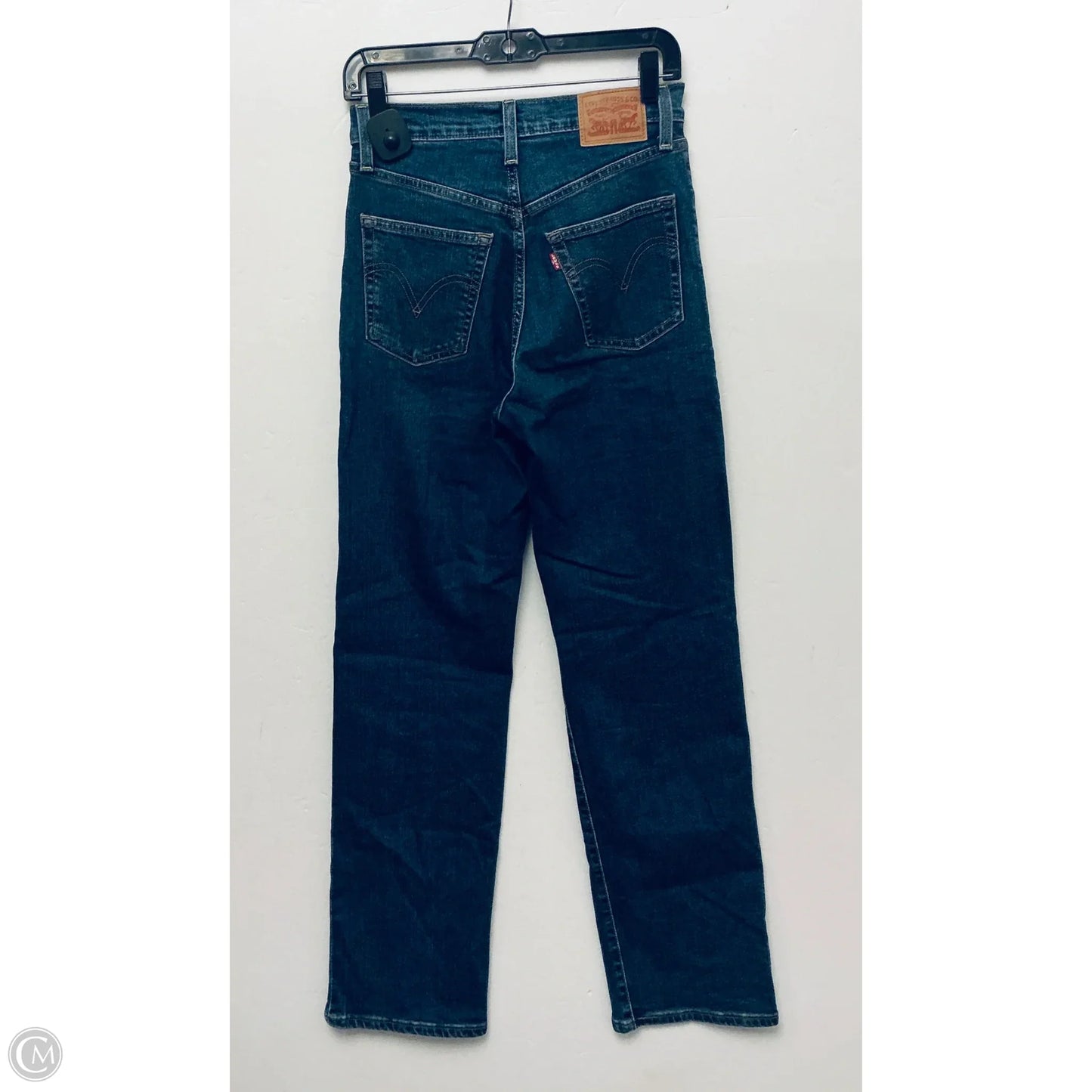 Jeans Straight By Levis In Blue, Size: 4