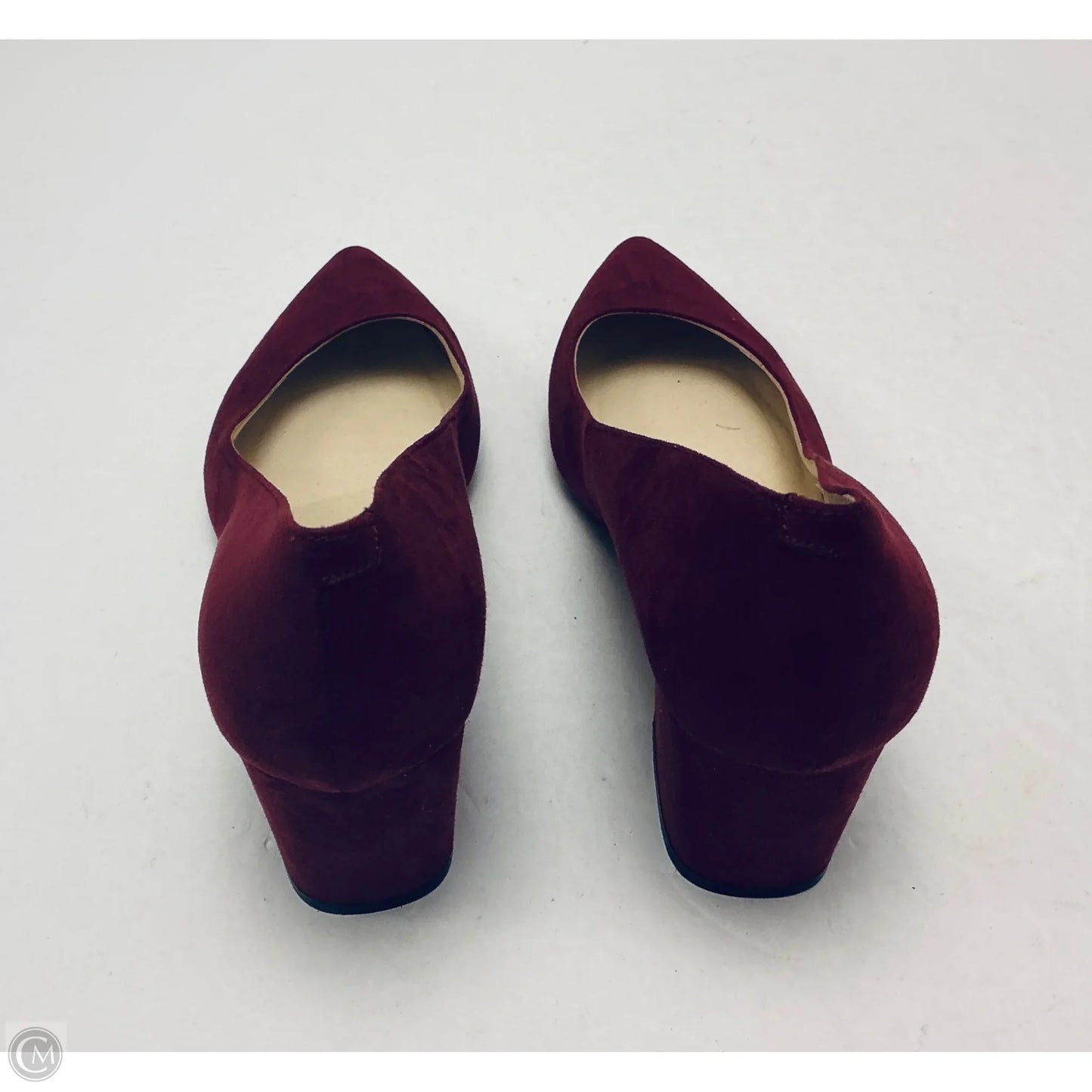 Shoes Heels Block By Nine West In Purple, Size: 6.5