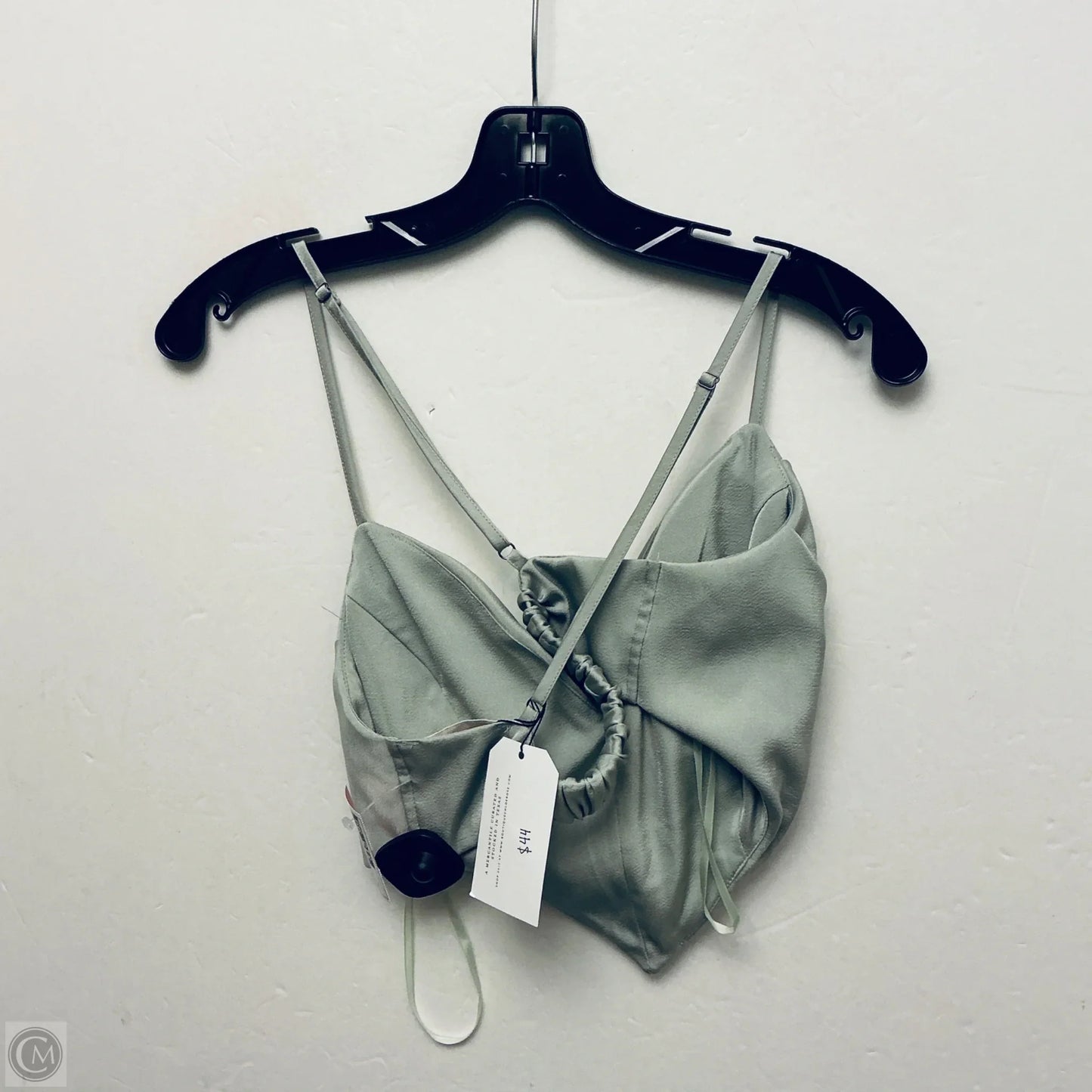 Top Sleeveless By Mable In Green, Size: L