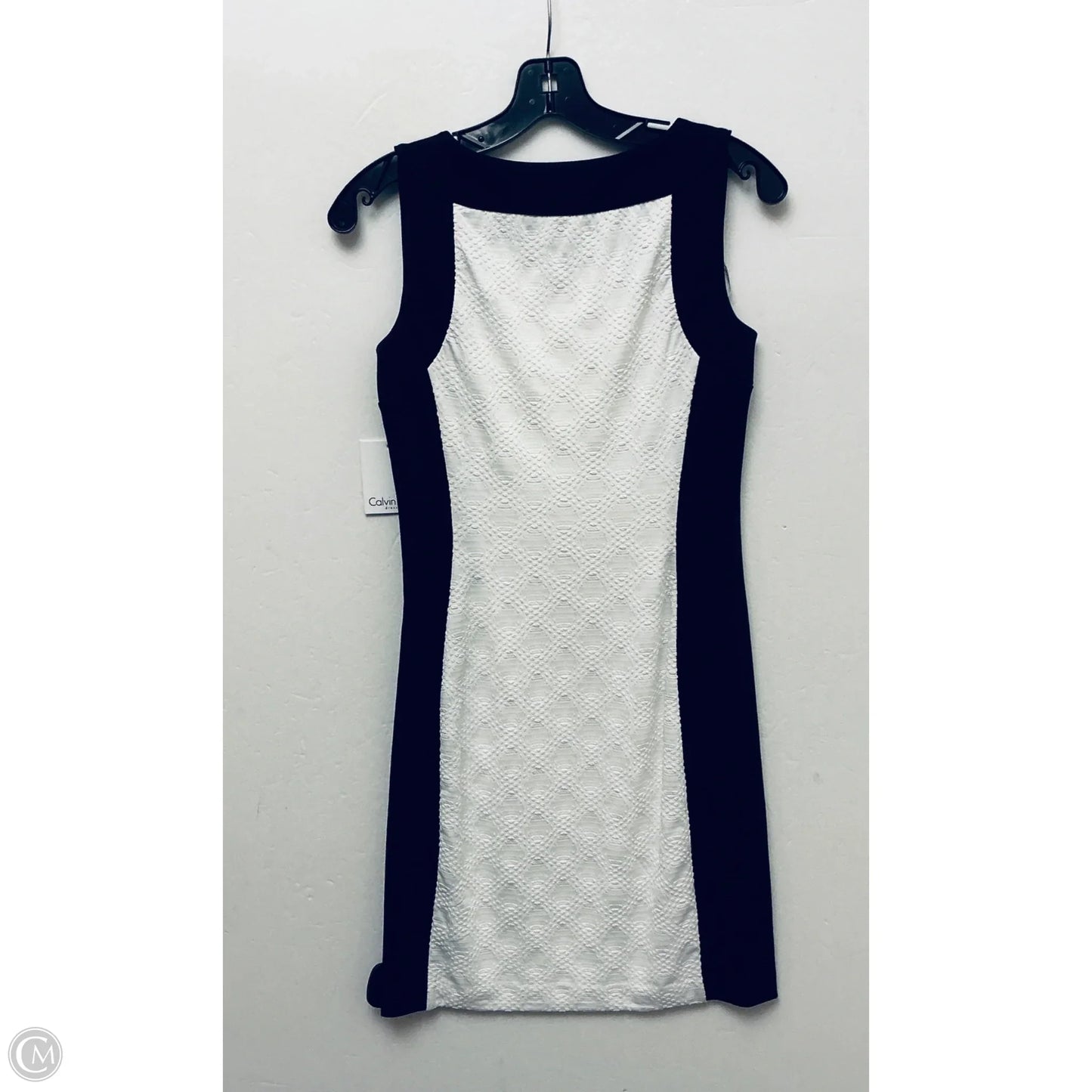 Dress Work By Calvin Klein In Black & White, Size: 2