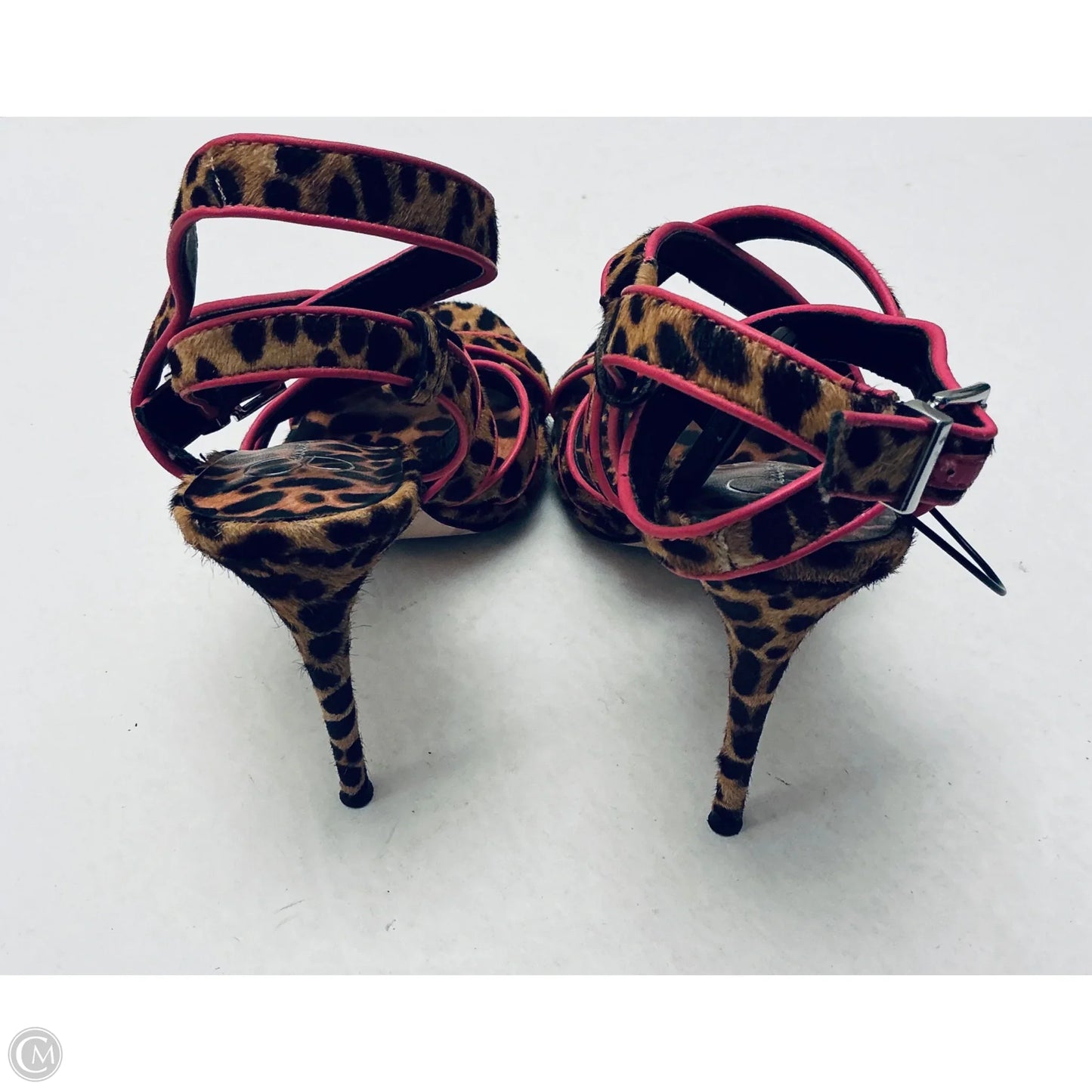 Shoes Heels Stiletto By Jessica Simpson In Animal Print, Size: 7.5