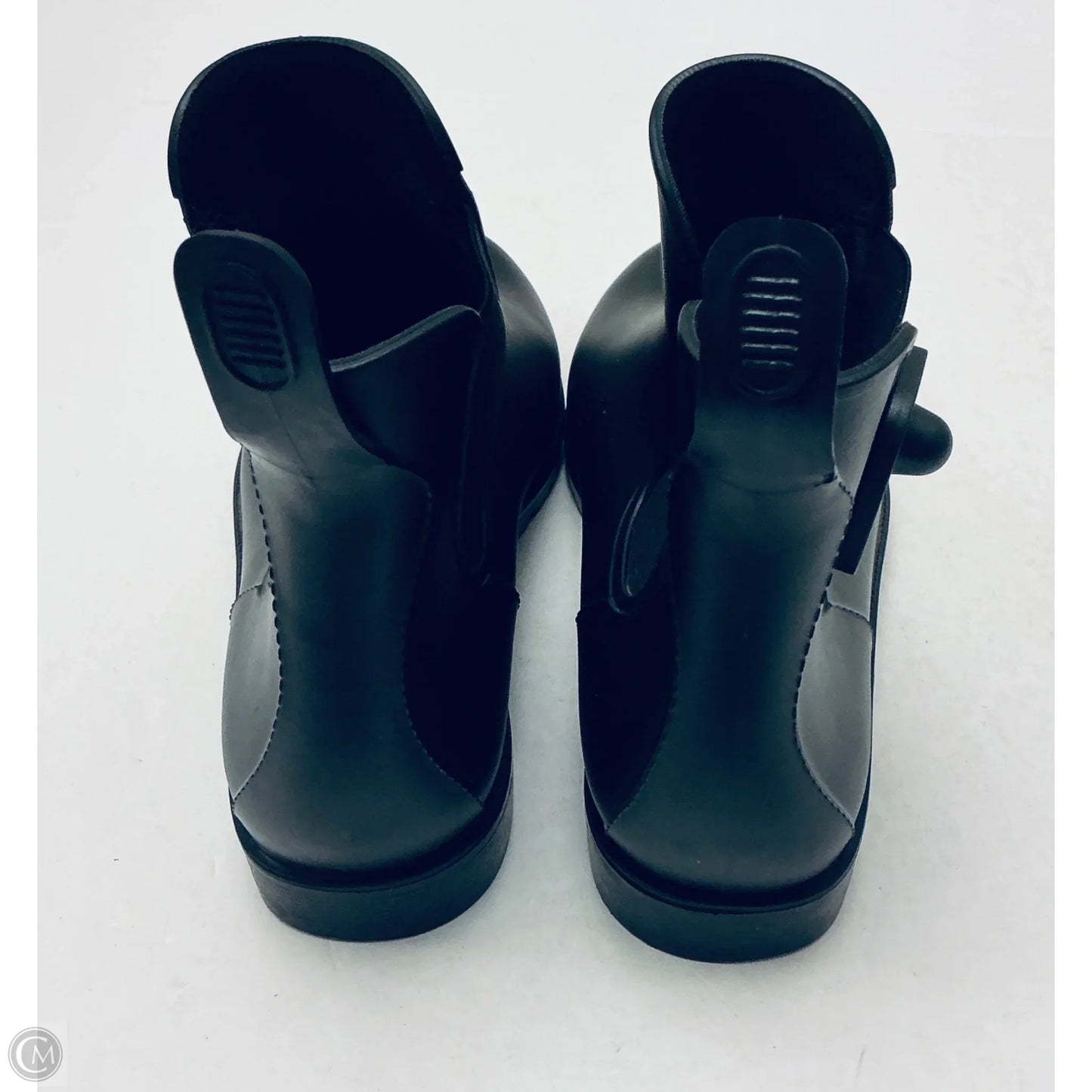 Boots Ankle Flats By Clothes Mentor In Black, Size: 11