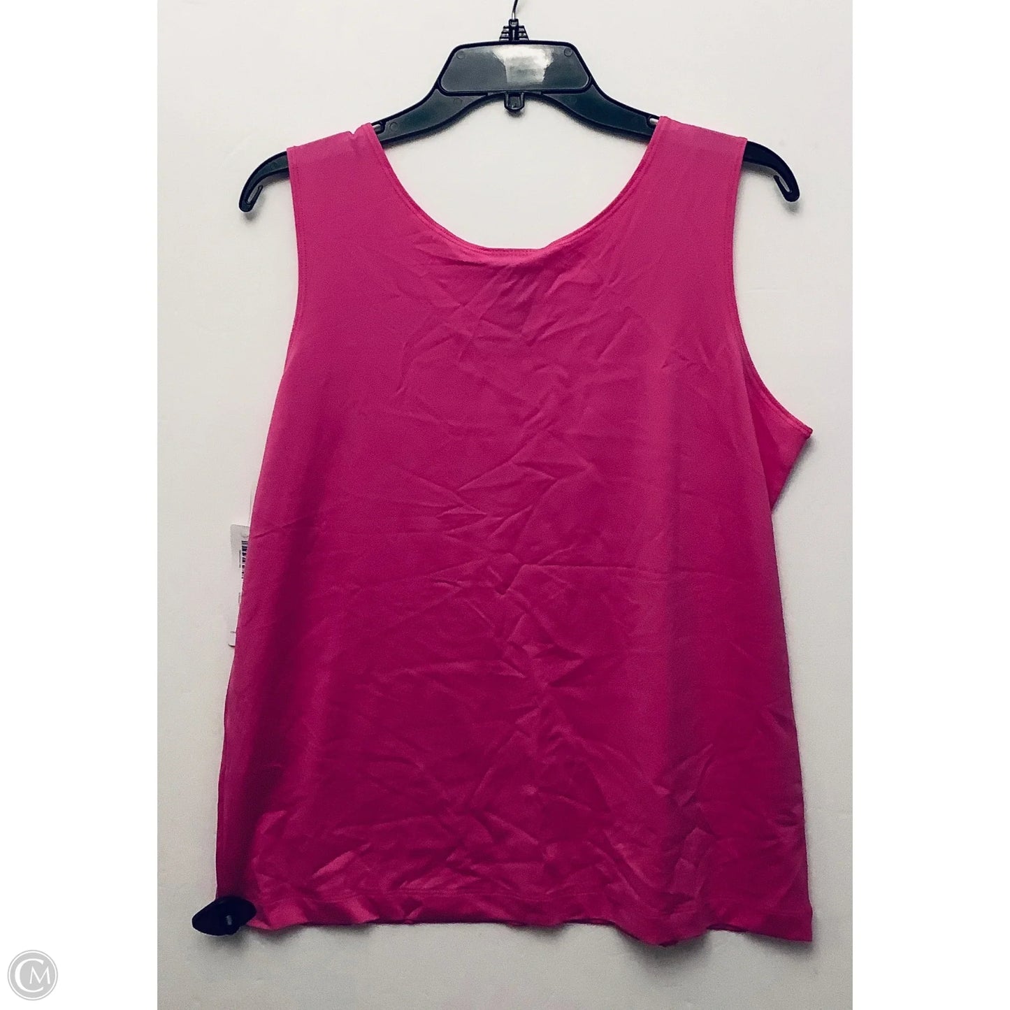 Top Sleeveless By Chicos In Pink, Size: M
