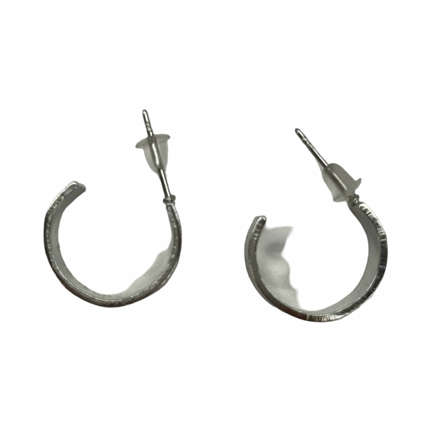 Earrings Hoop By Clothes Mentor In Silver