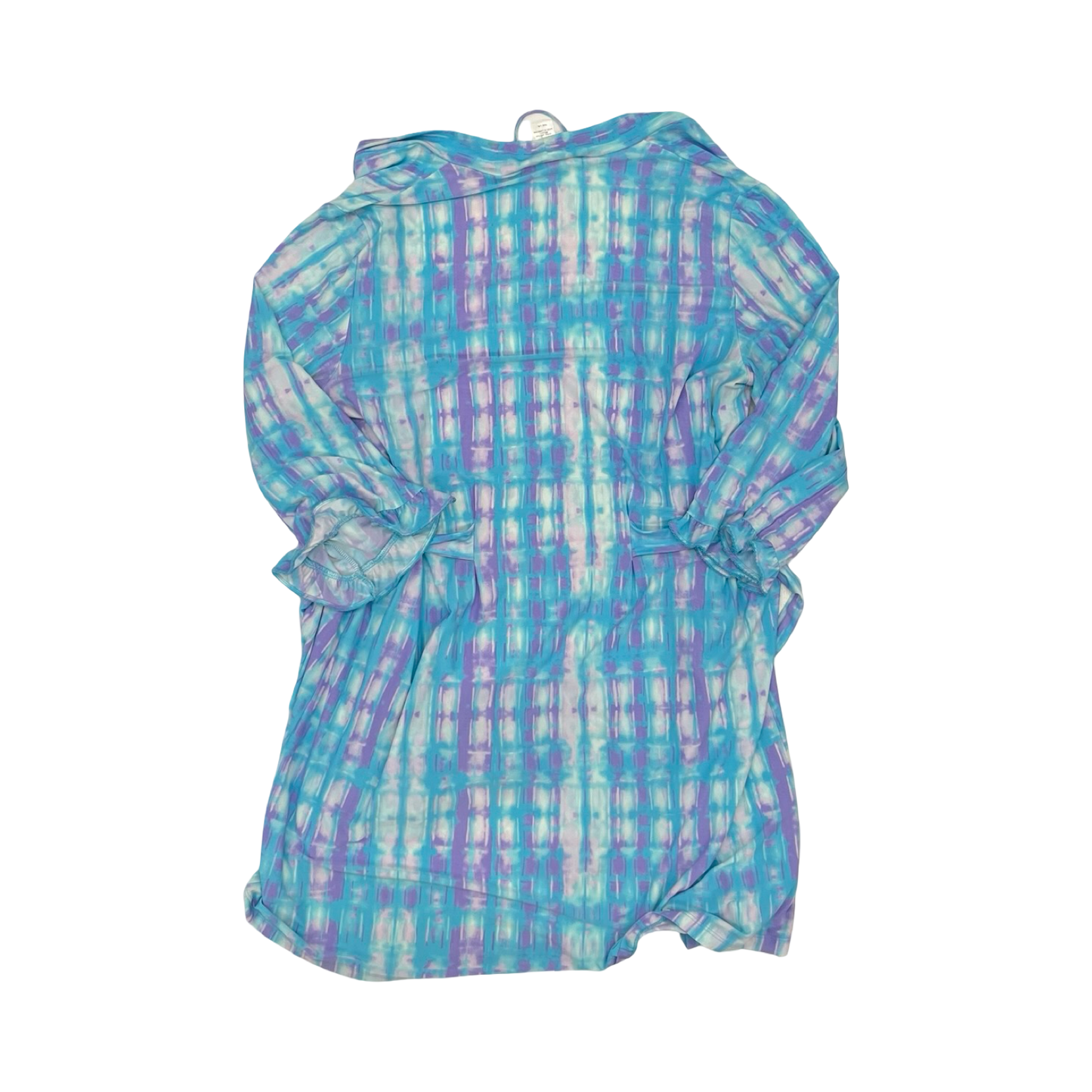 Robe By Studio In Blue & Purple, Size:L