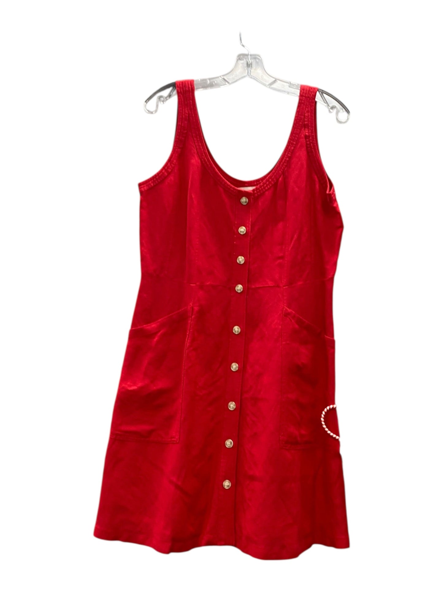 Dress Casual Short By Loft In Red, Size:8