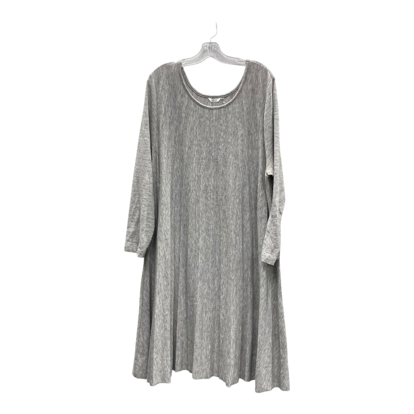 Dress Casual Short By Kaktus In Grey, Size:1X