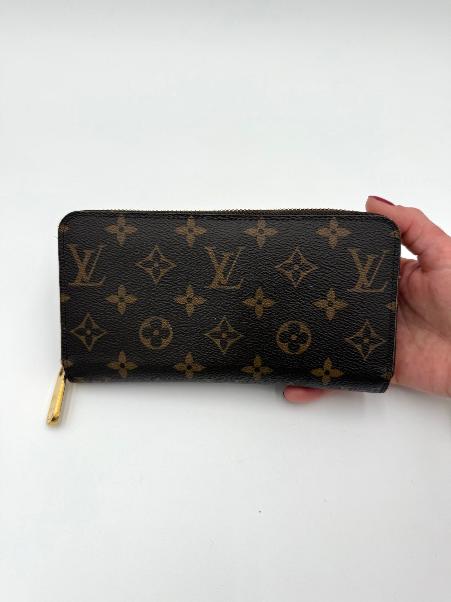 Wallet Luxury Designer By Louis Vuitton In Brown & Tan, Size:Large