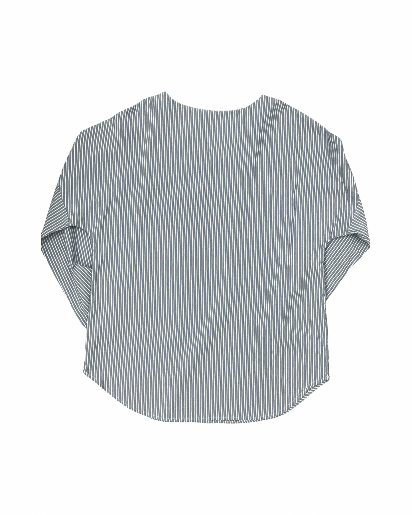 Top 3/4 Sleeve By Clothes Mentor In Blue & White, Size:M