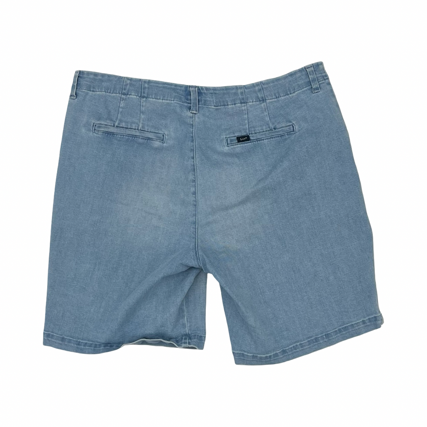 Shorts By Lee In Blue Denim, Size:20