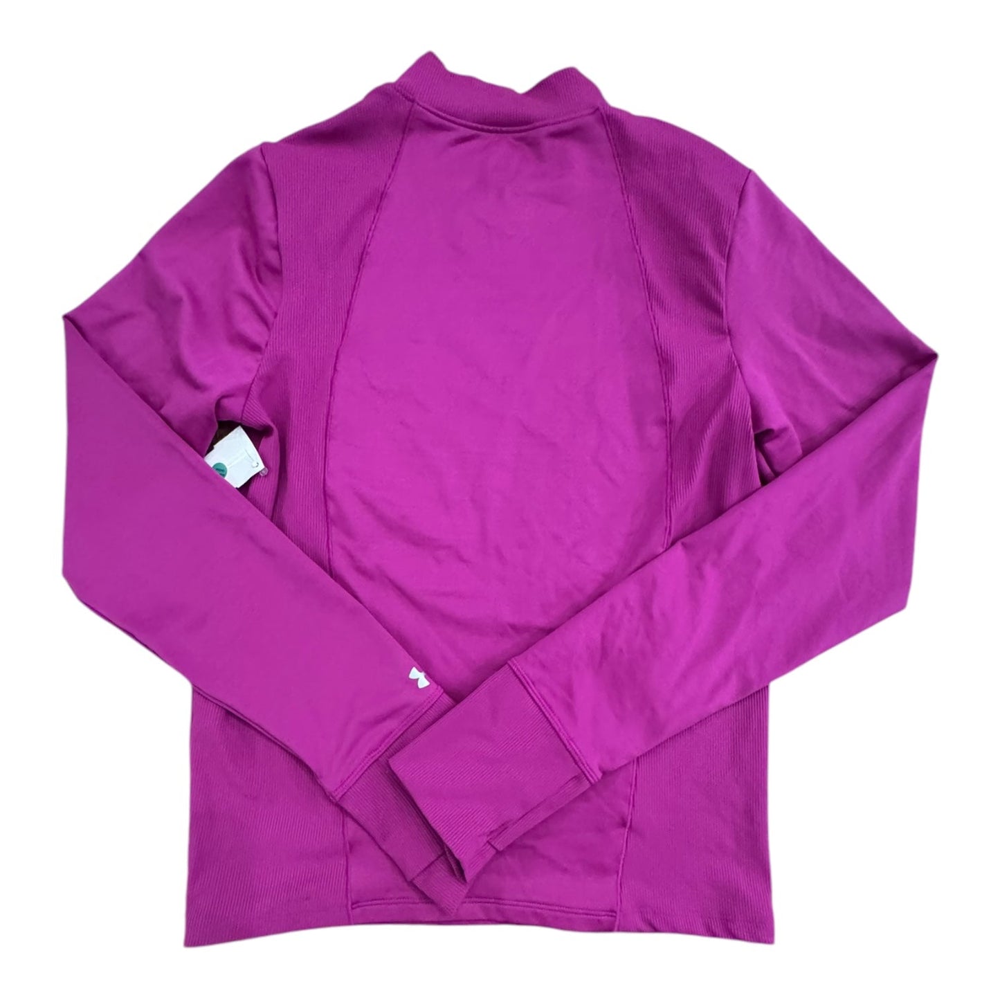 Athletic Top Ls Collar By Under Armour In Purple, Size:M