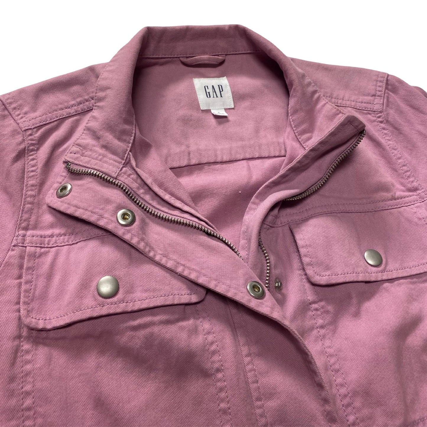 Jacket Utility By Gap In Purple, Size:S