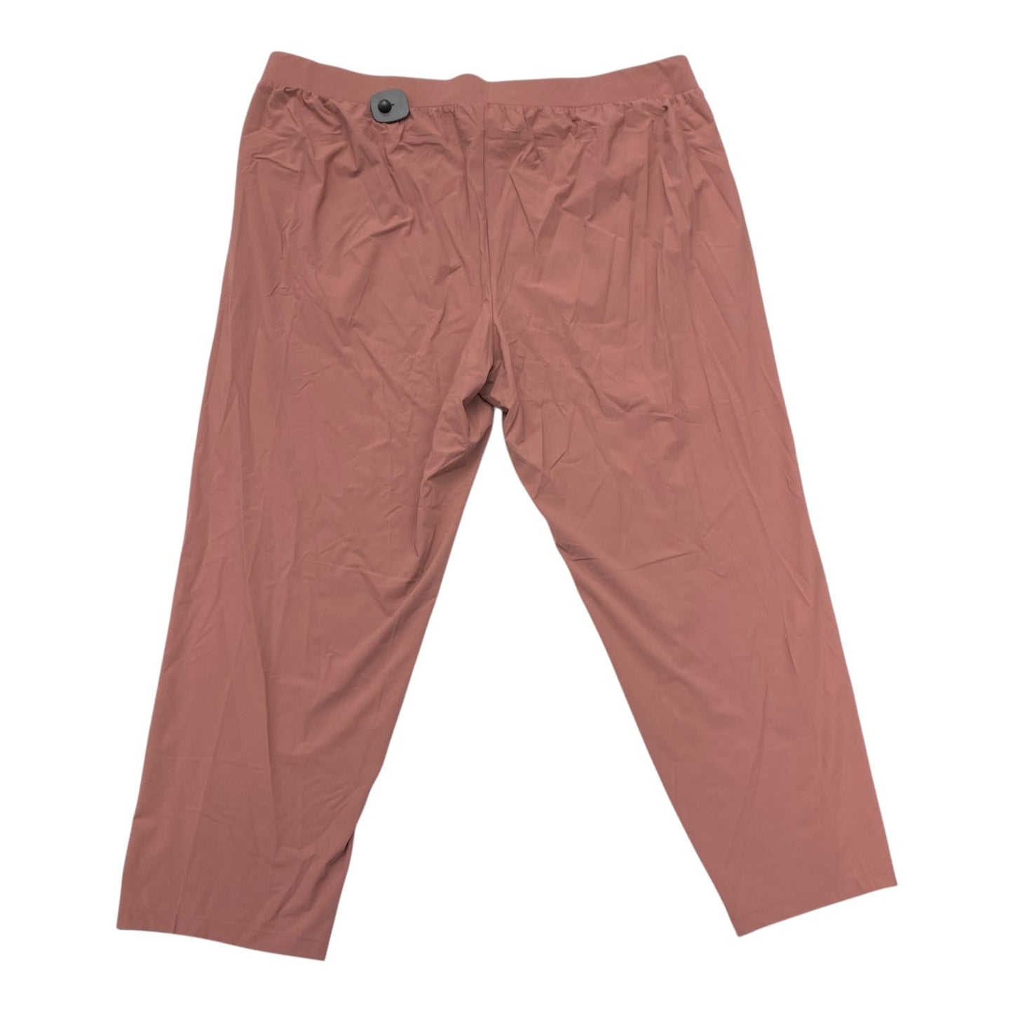Athletic Pants By Stylus In Pink, Size:2X