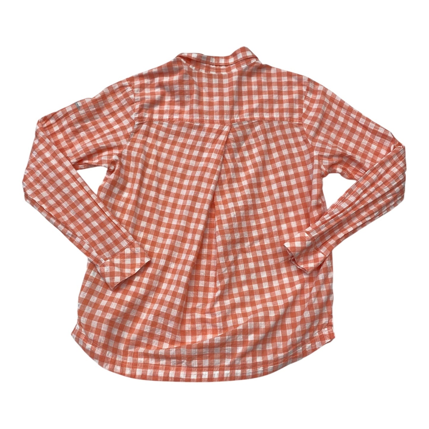 Top Ls By Columbia In Orange & White, Size:L
