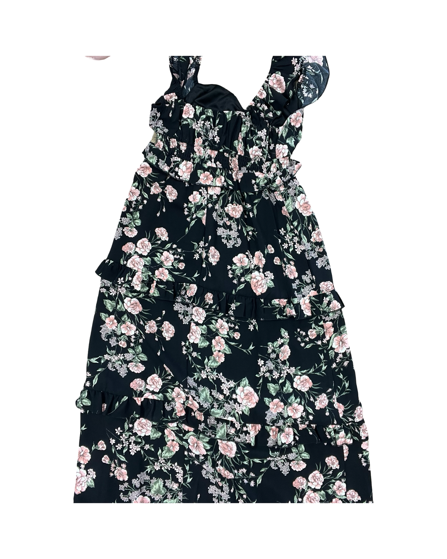 Dress Casual Maxi By Inspired Hearts In Black, Size:M