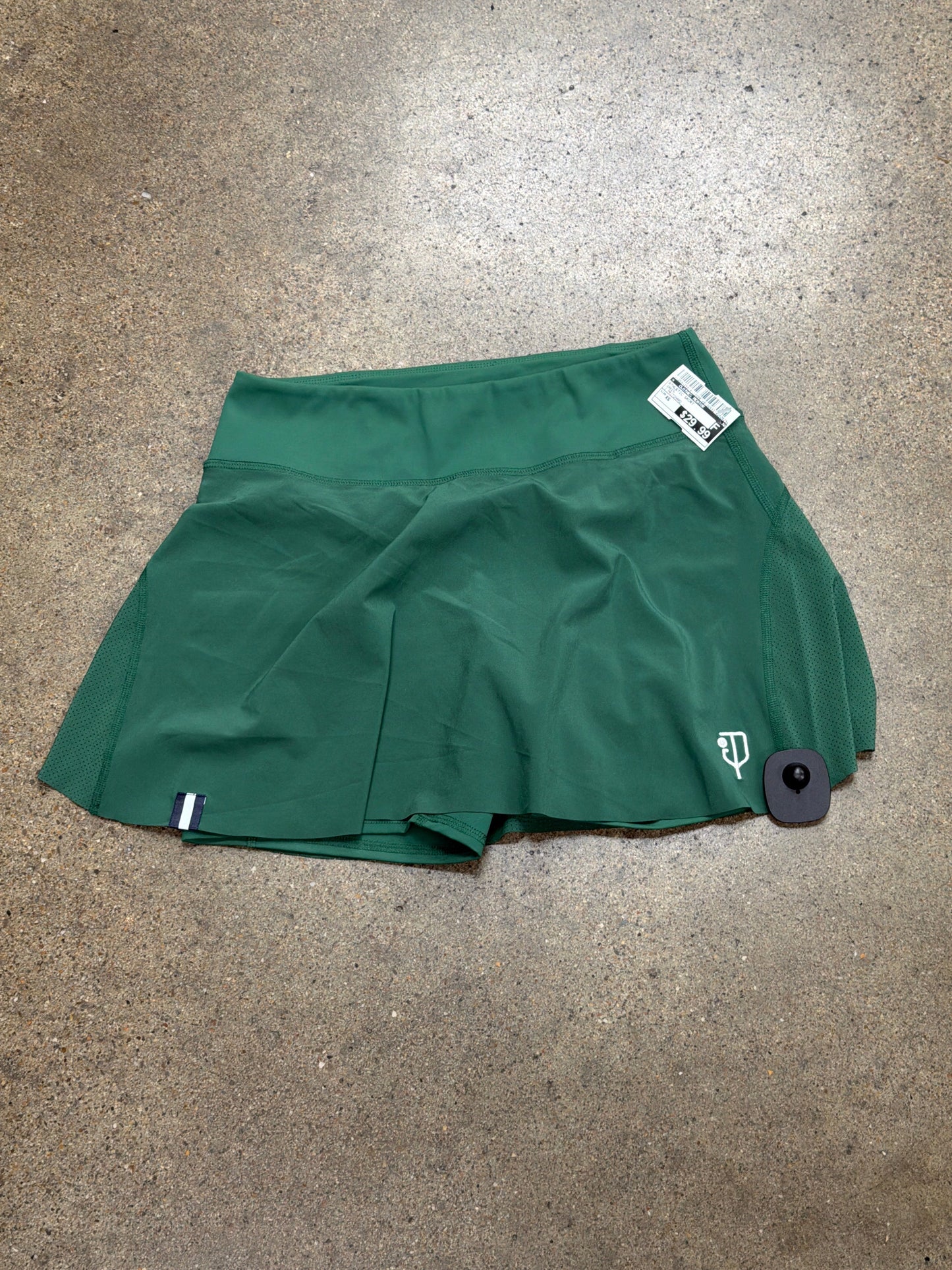 Athletic Skort By J.Pritchard In Green, Size:Xs