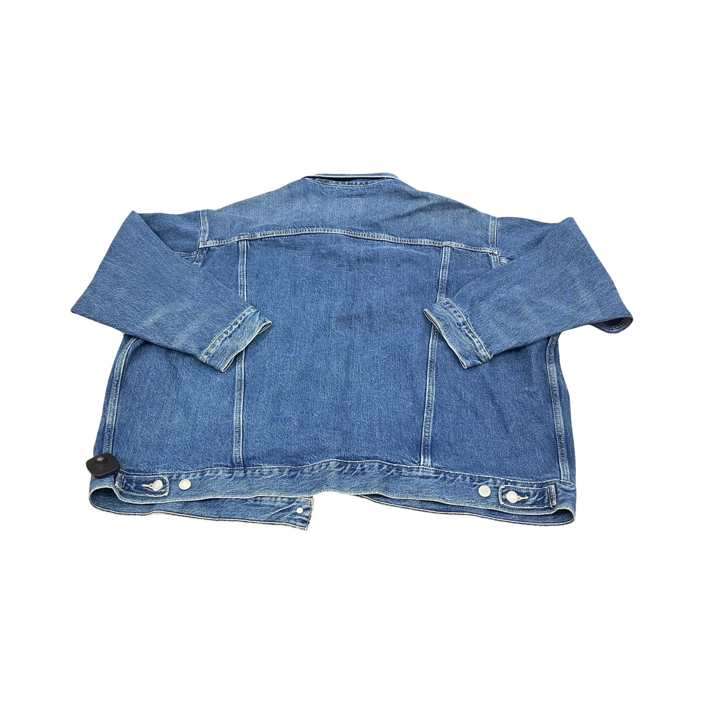Jacket Denim By Levis In Blue Denim, Size:Xxl