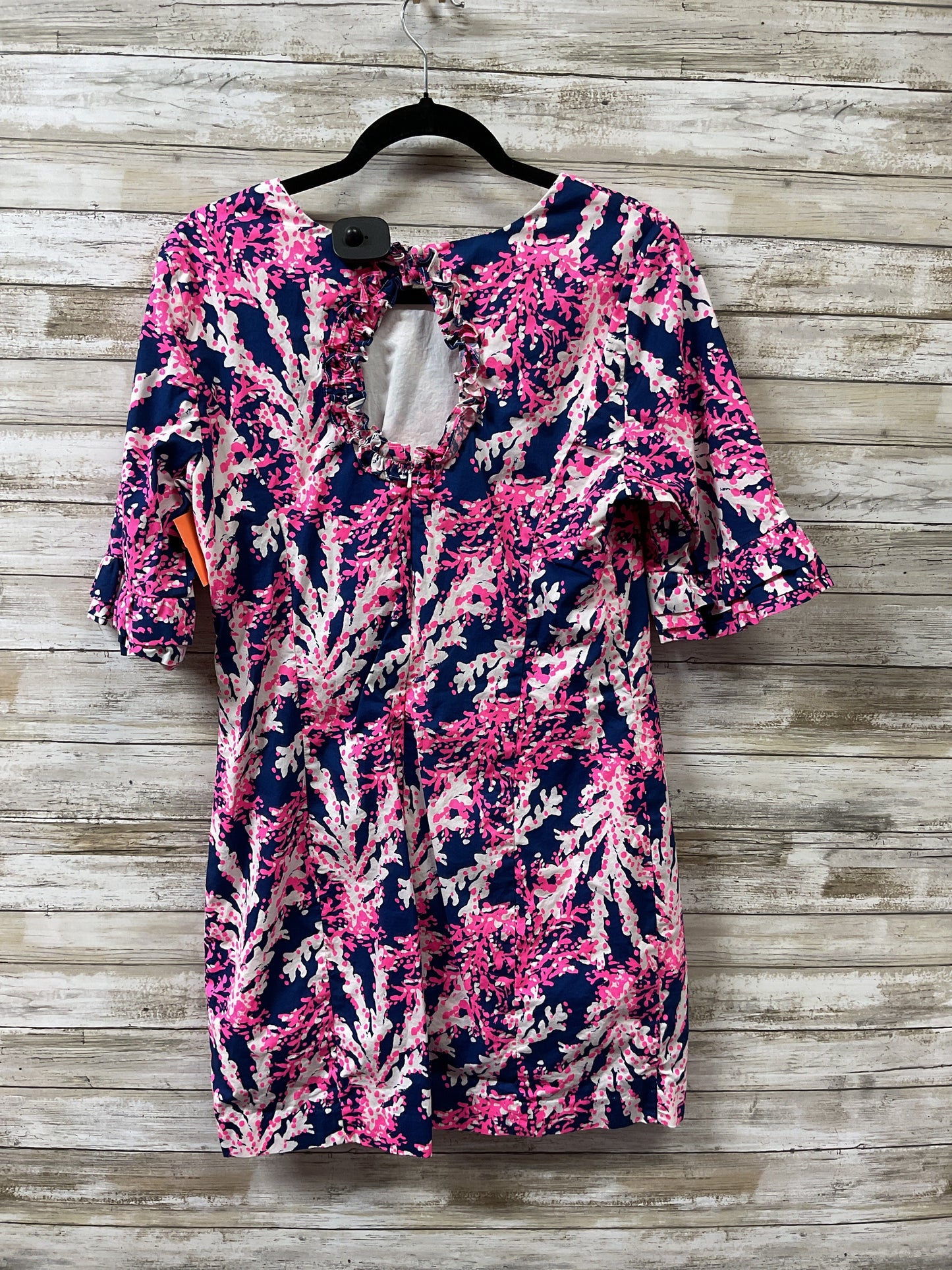 Dress Designer By Lilly Pulitzer In Blue & Pink, Size:M