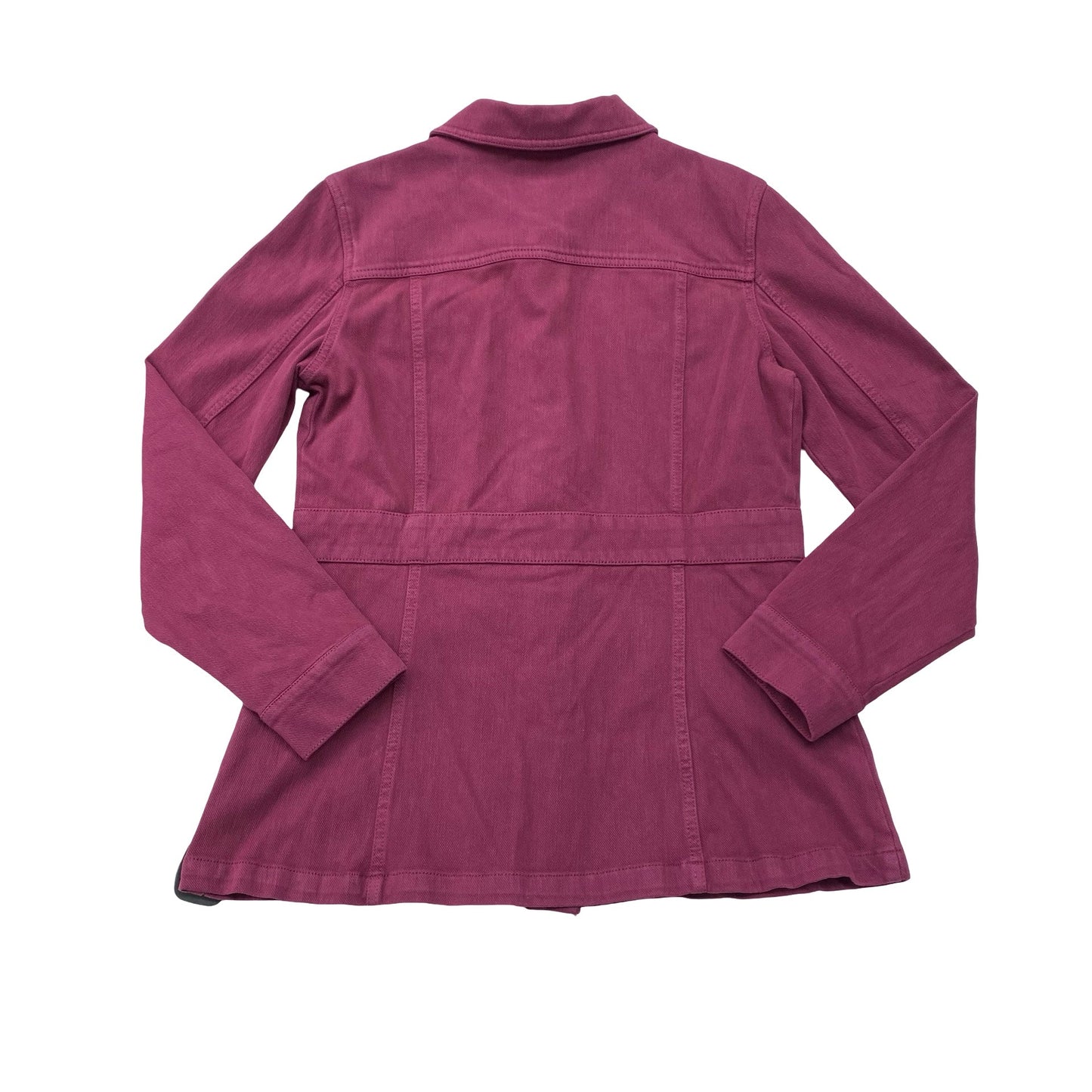Jacket Denim By Coldwater Creek In Purple Denim, Size:S