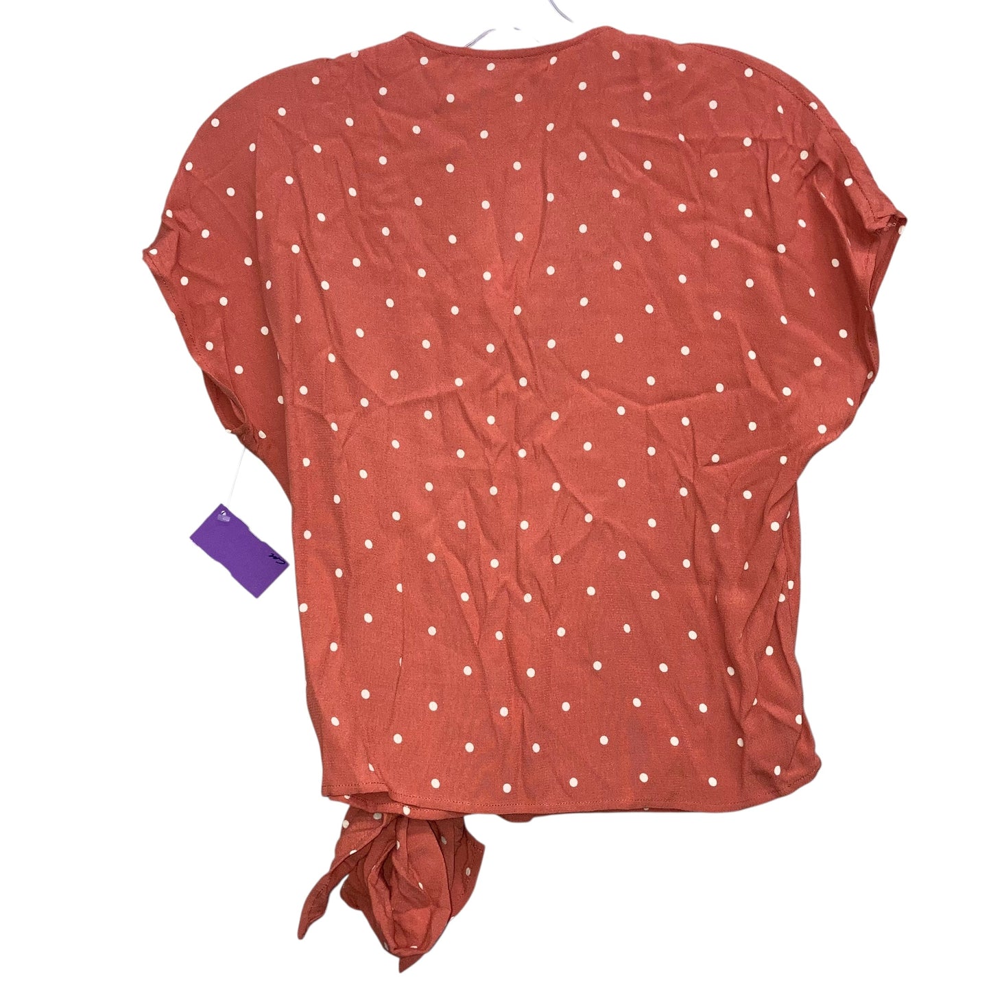 Top Ss By Madewell In Polkadot Pattern, Size:Xxs